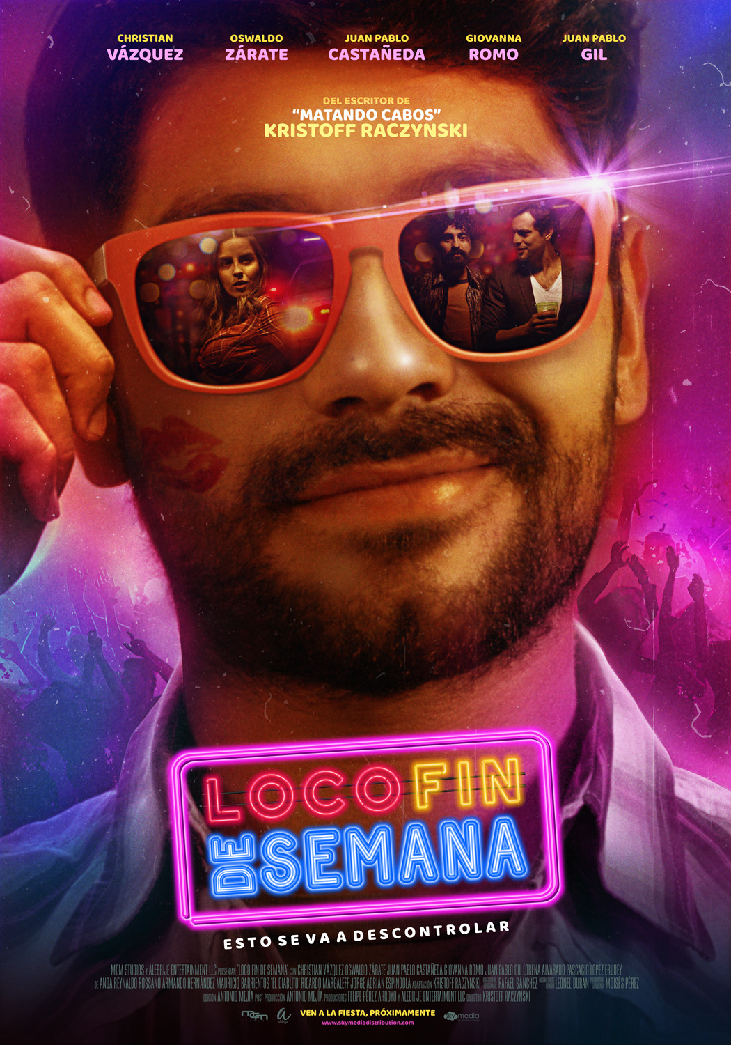 Extra Large Movie Poster Image for Loco Fin de Semana 