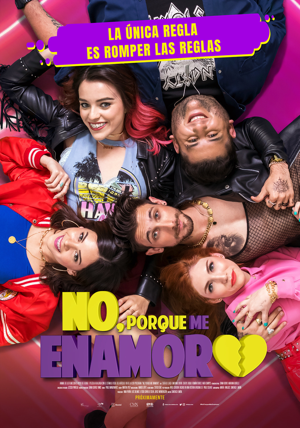 Extra Large Movie Poster Image for No, porque me enamoro (#2 of 2)