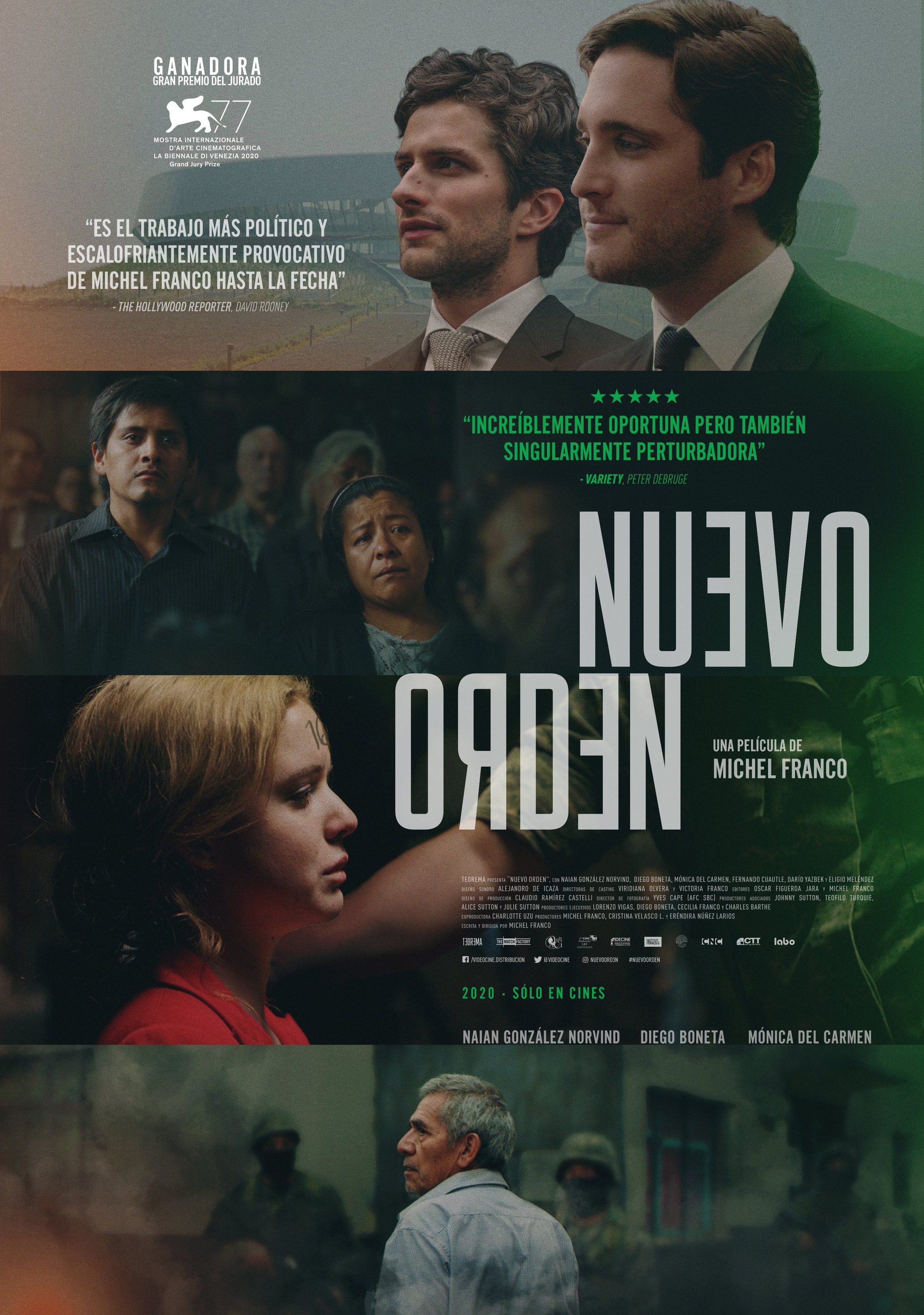 Mega Sized Movie Poster Image for Nuevo orden (#1 of 3)