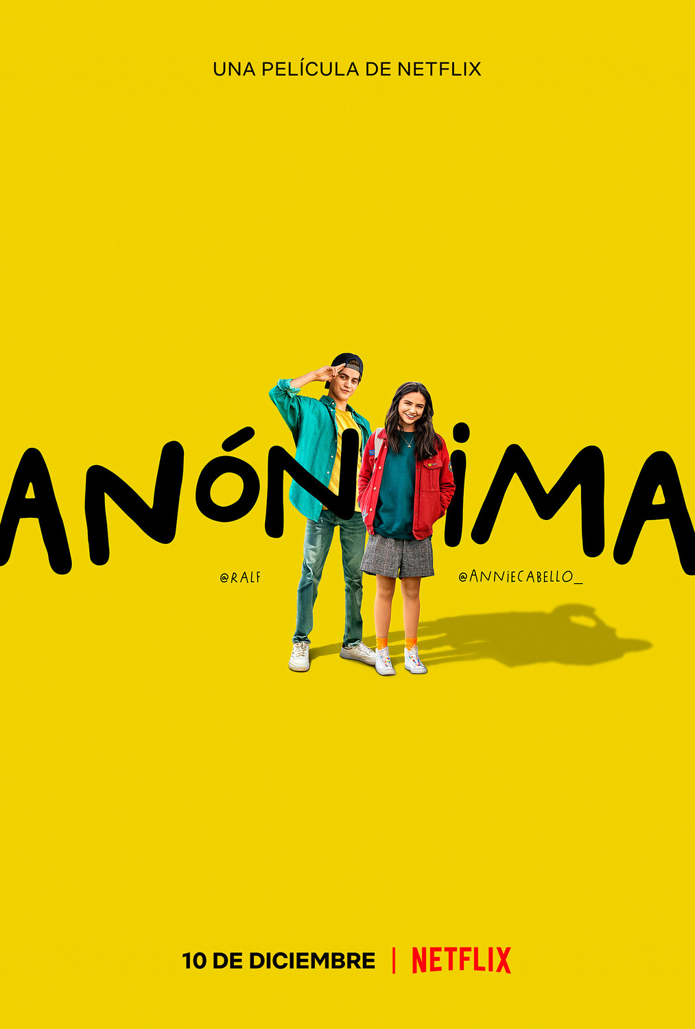 Extra Large Movie Poster Image for Anónima 