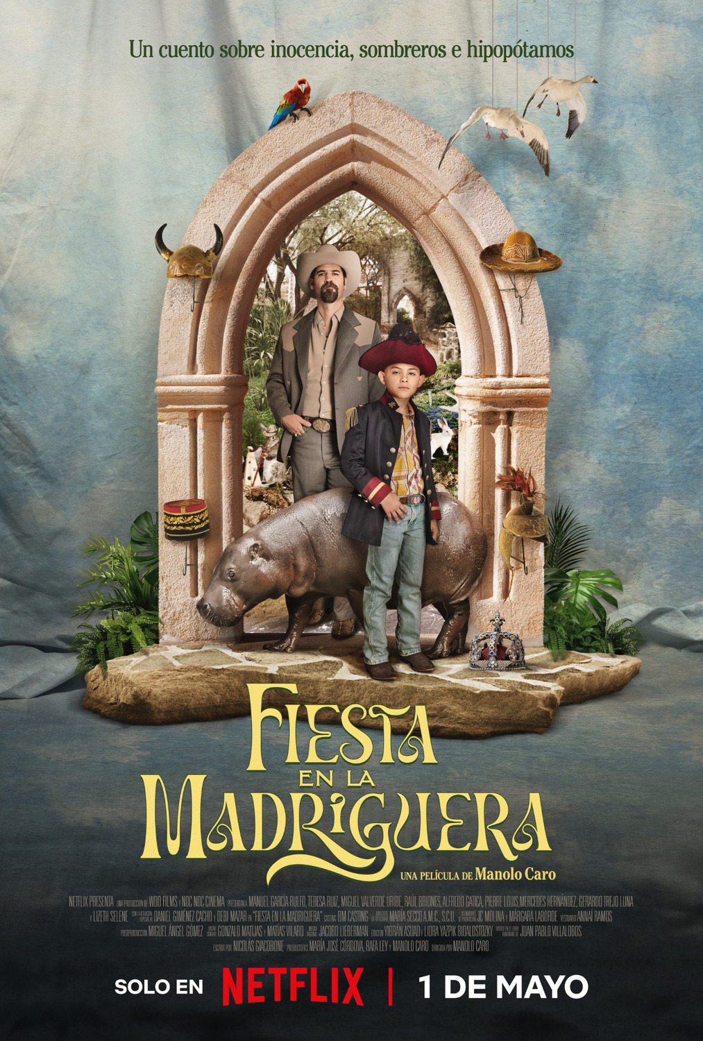 Extra Large Movie Poster Image for Fiesta en la madriguera (#1 of 2)