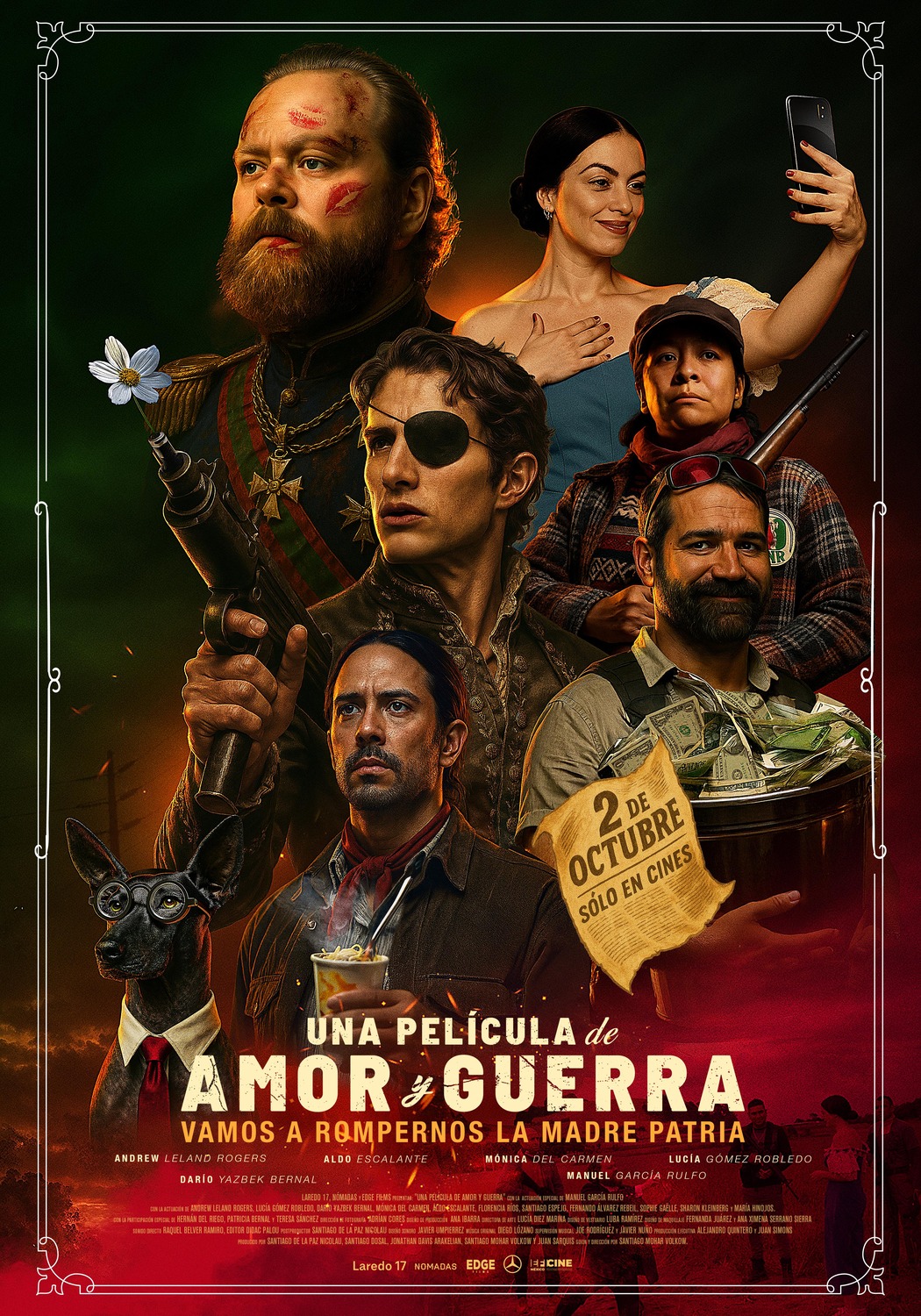 Extra Large Movie Poster Image for Una Película de Amor y Guerra (#2 of 8)