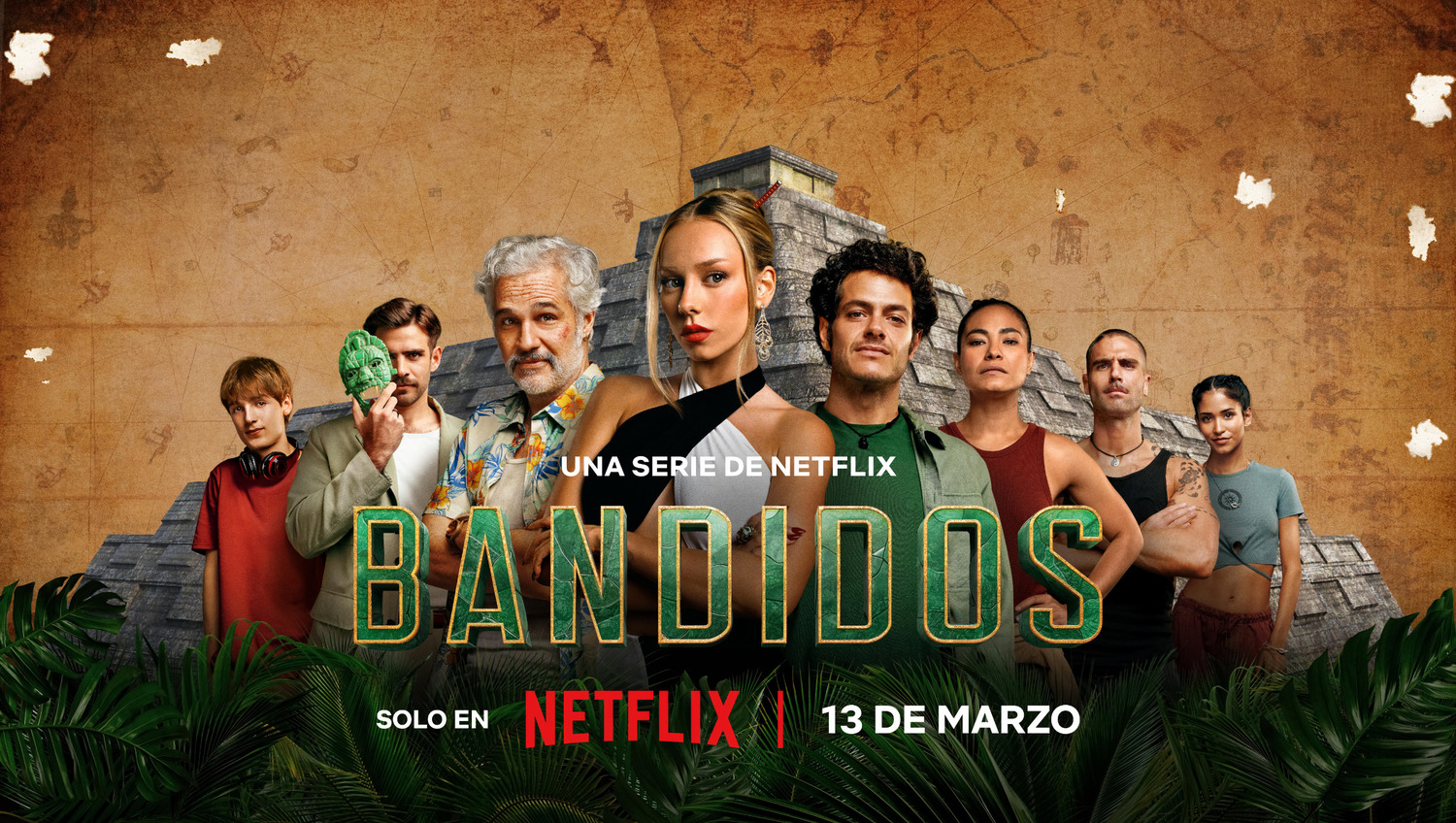 Extra Large TV Poster Image for Bandidos (#2 of 2)