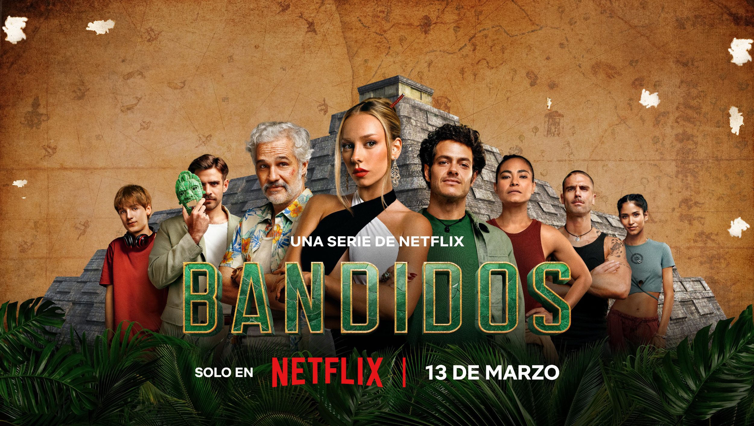 Mega Sized TV Poster Image for Bandidos (#2 of 2)