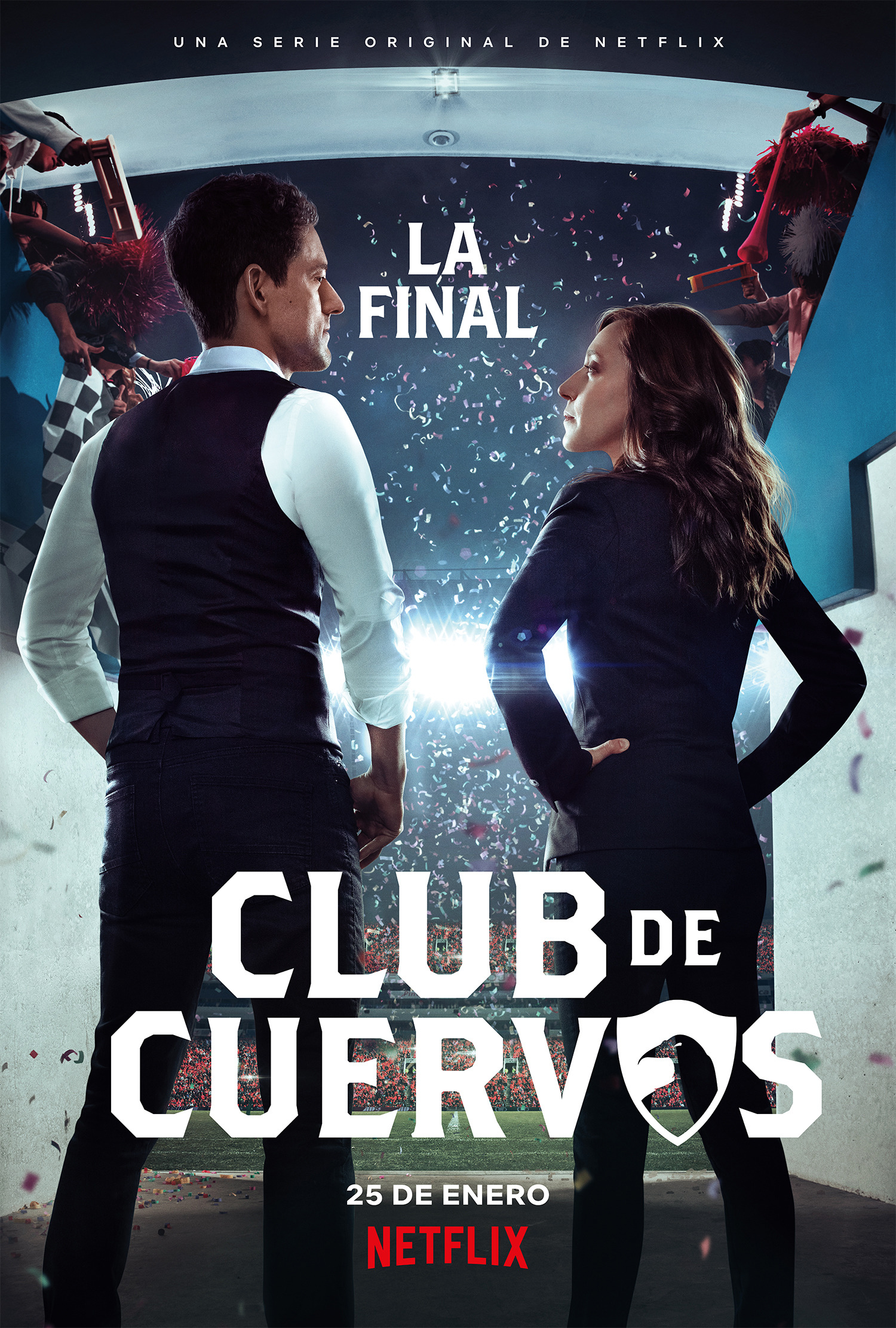 Mega Sized Movie Poster Image for Club de Cuervos (#5 of 5). Return to the ...