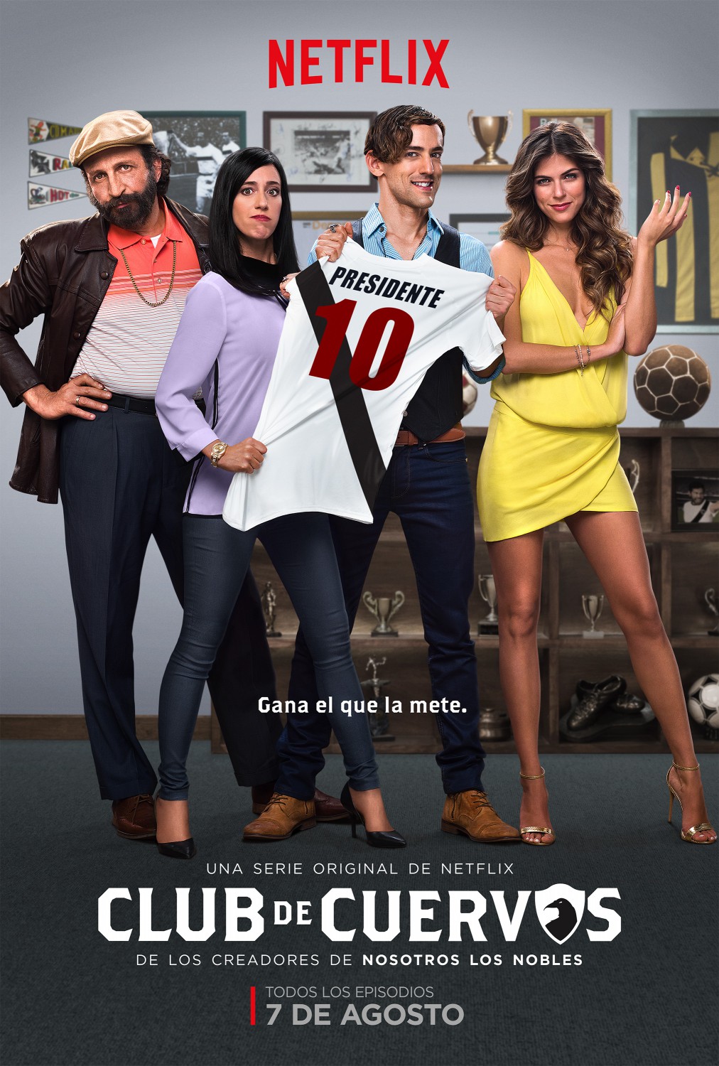 Extra Large TV Poster Image for Club de Cuervos (#1 of 5)