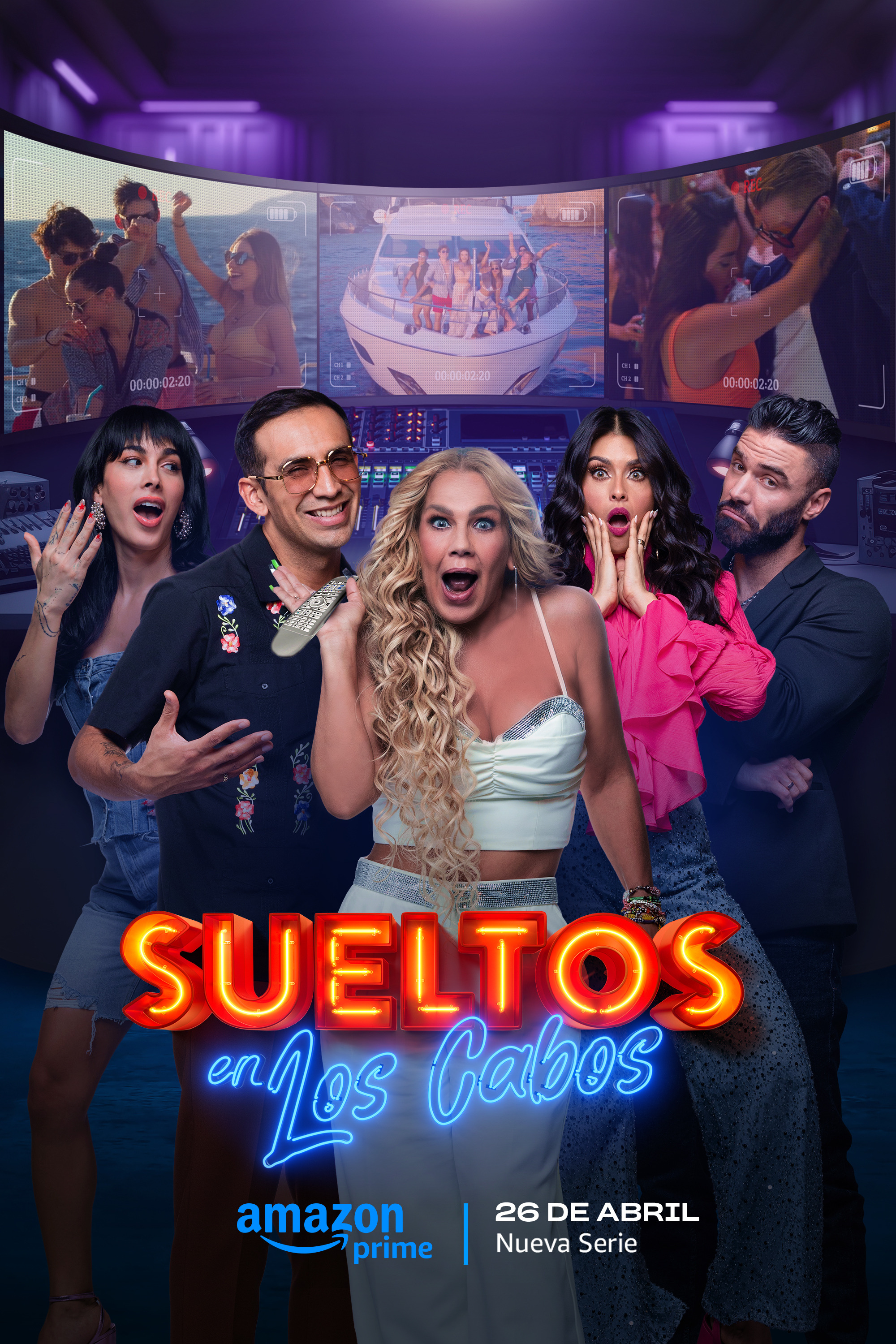 Mega Sized TV Poster Image for Sueltos en Los Cabos (#2 of 2)