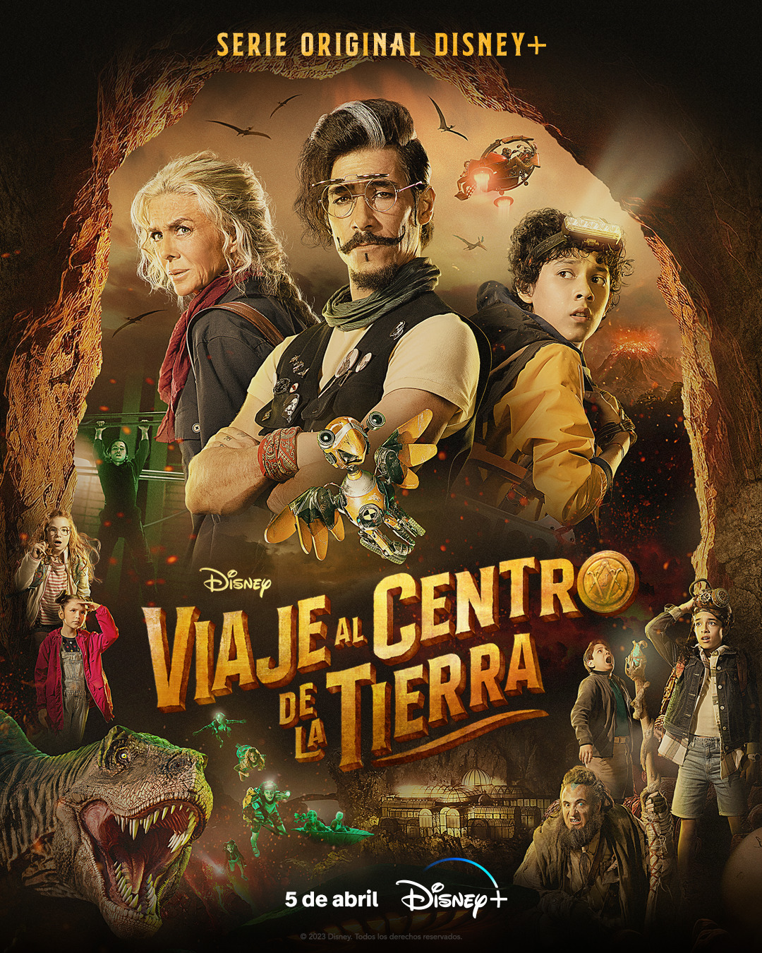 Extra Large Movie Poster Image for Viaje al centro de la tierra (#2 of 8)