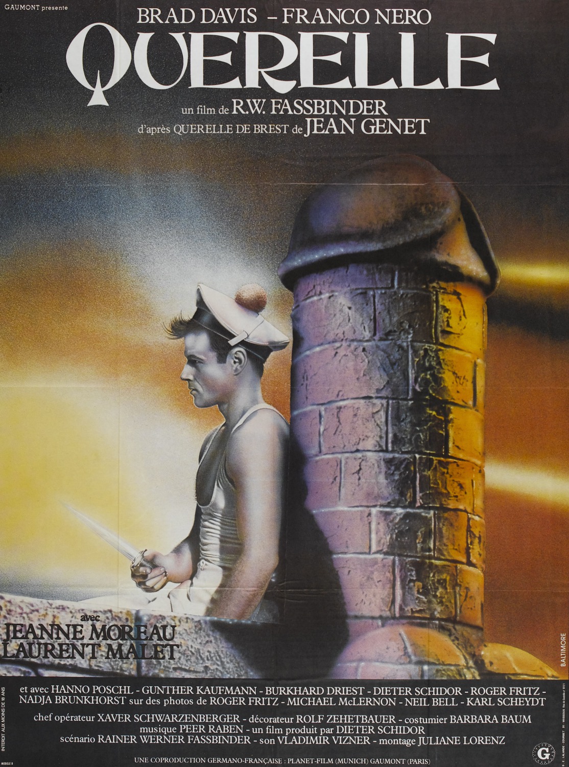 Extra Large Movie Poster Image for Querelle (#3 of 7)