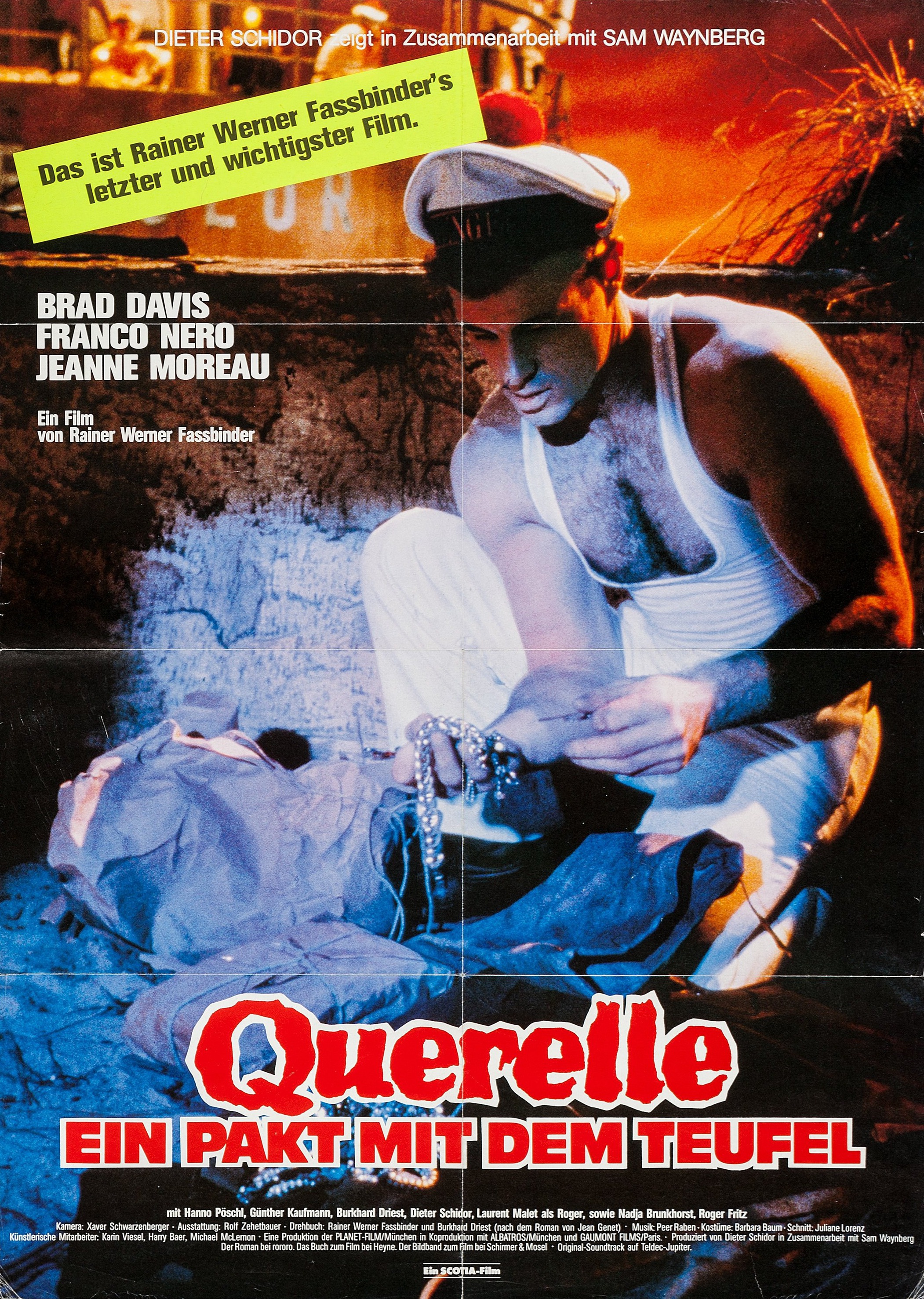 Mega Sized Movie Poster Image for Querelle (#4 of 7)