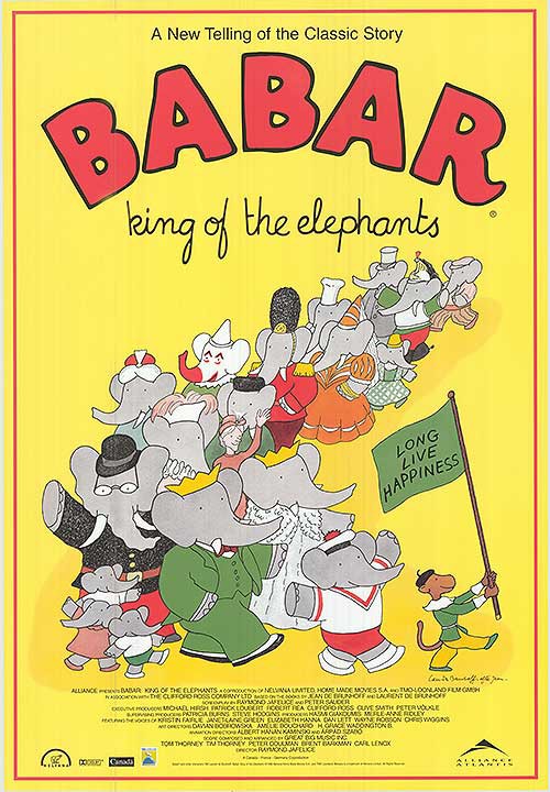 Babar: King of the Elephants Movie Poster
