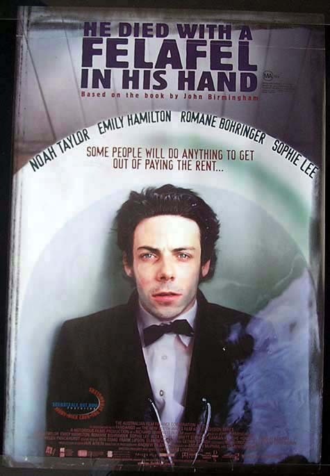 He Died with a Felafel in His Hand Movie Poster