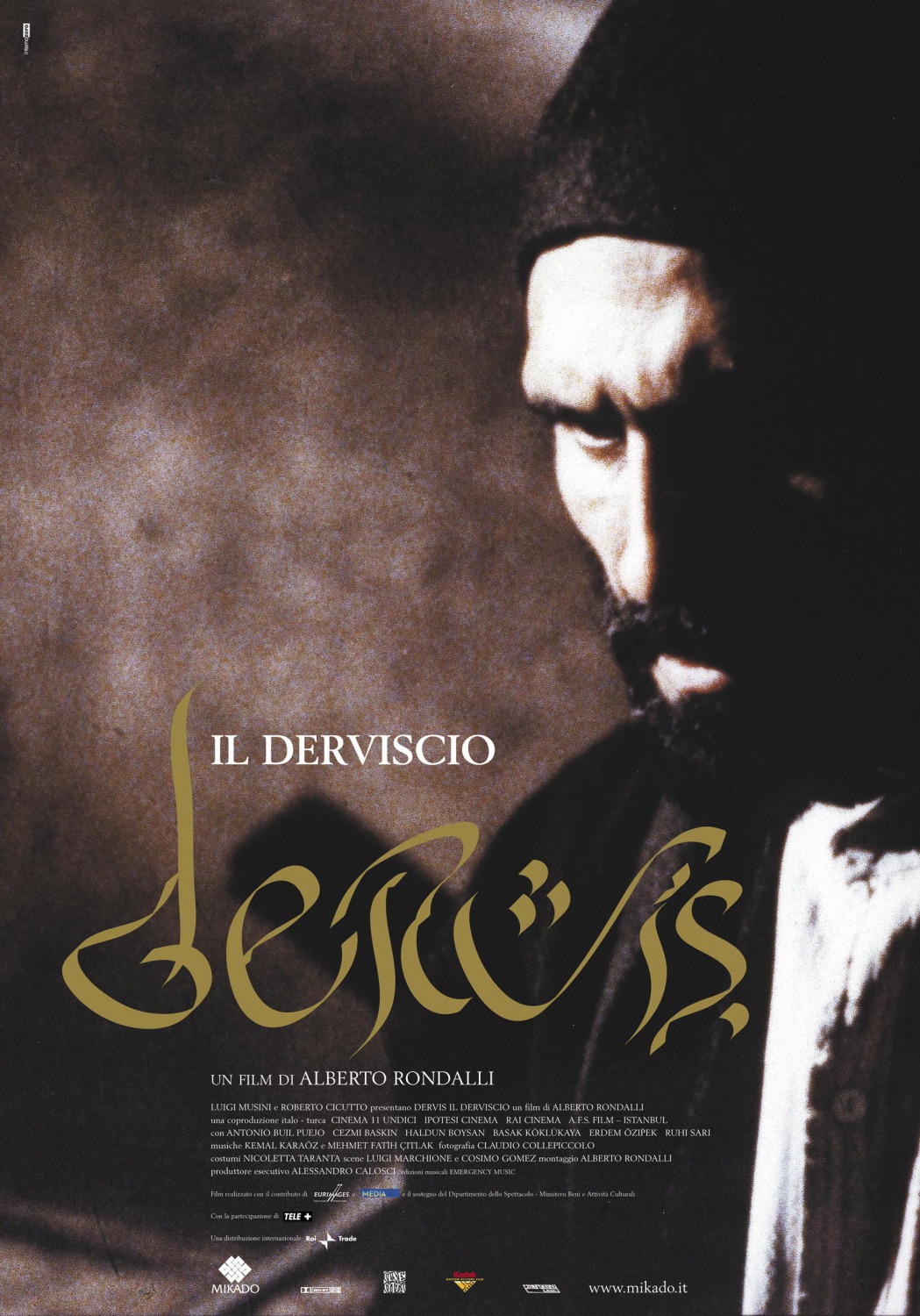 Extra Large Movie Poster Image for Il derviscio 