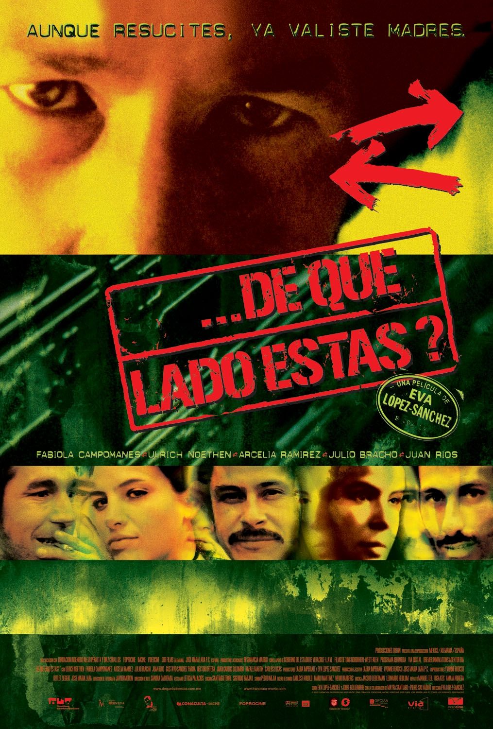 Extra Large Movie Poster Image for ¿De qué lado estás? (#2 of 2)