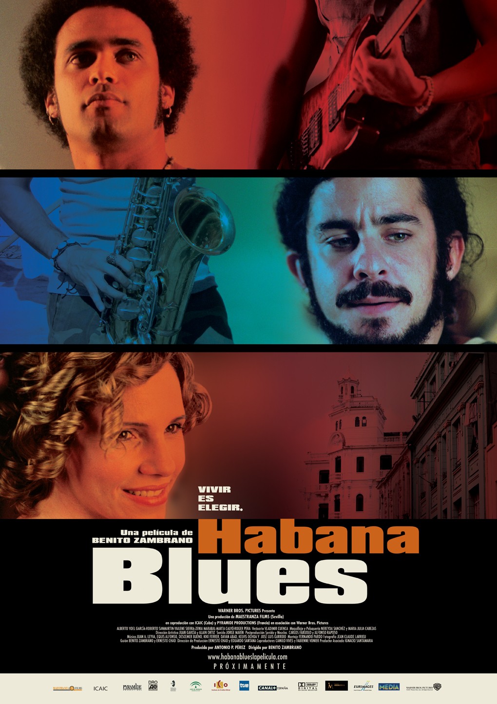 Extra Large Movie Poster Image for Habana Blues 