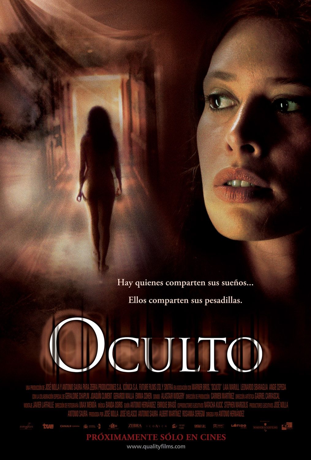 Extra Large Movie Poster Image for Oculto 