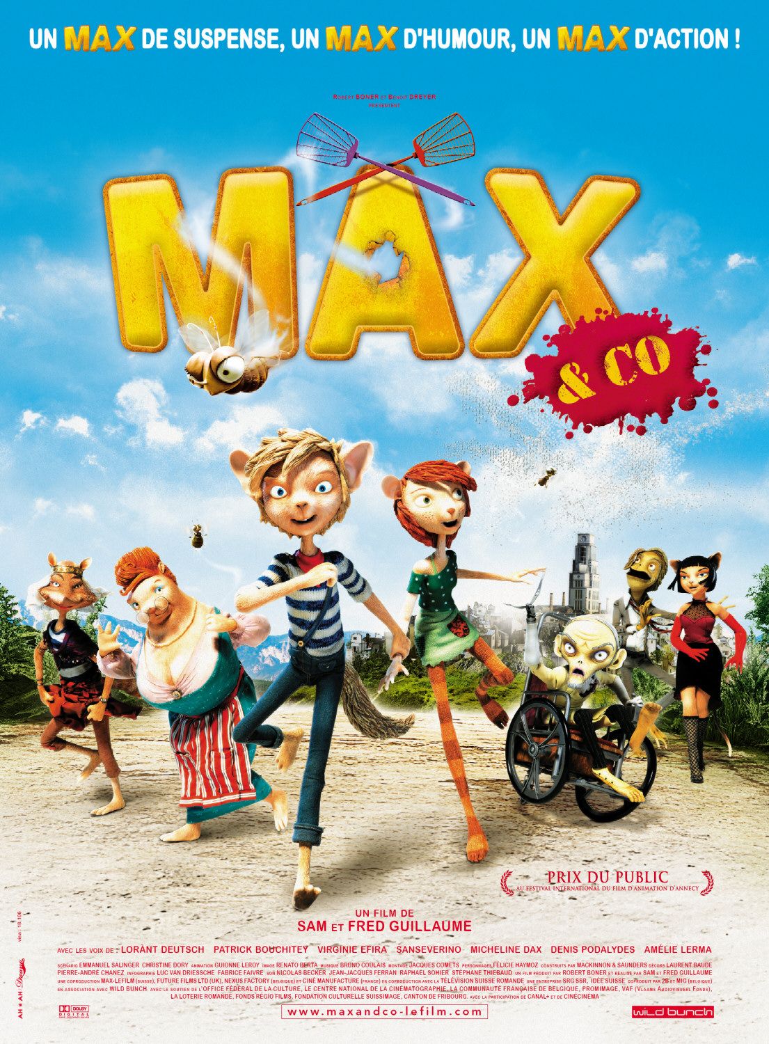 Extra Large Movie Poster Image for Max & Co (#1 of 3)