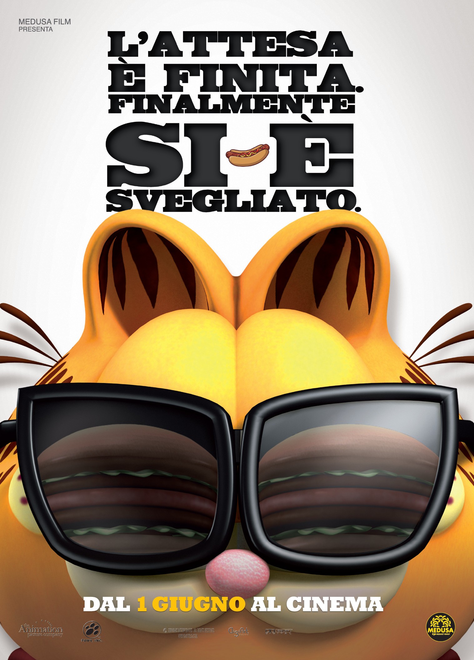 Mega Sized Movie Poster Image for Garfield 3D (#1 of 2)