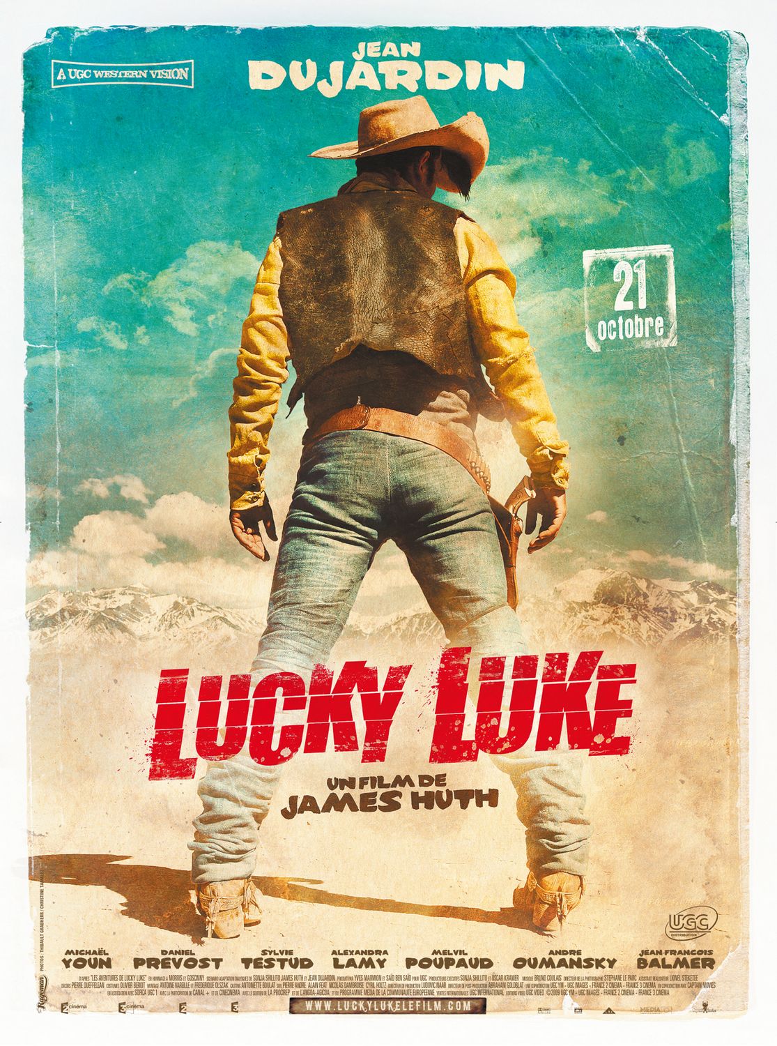 Extra Large Movie Poster Image for Lucky Luke (#1 of 5)