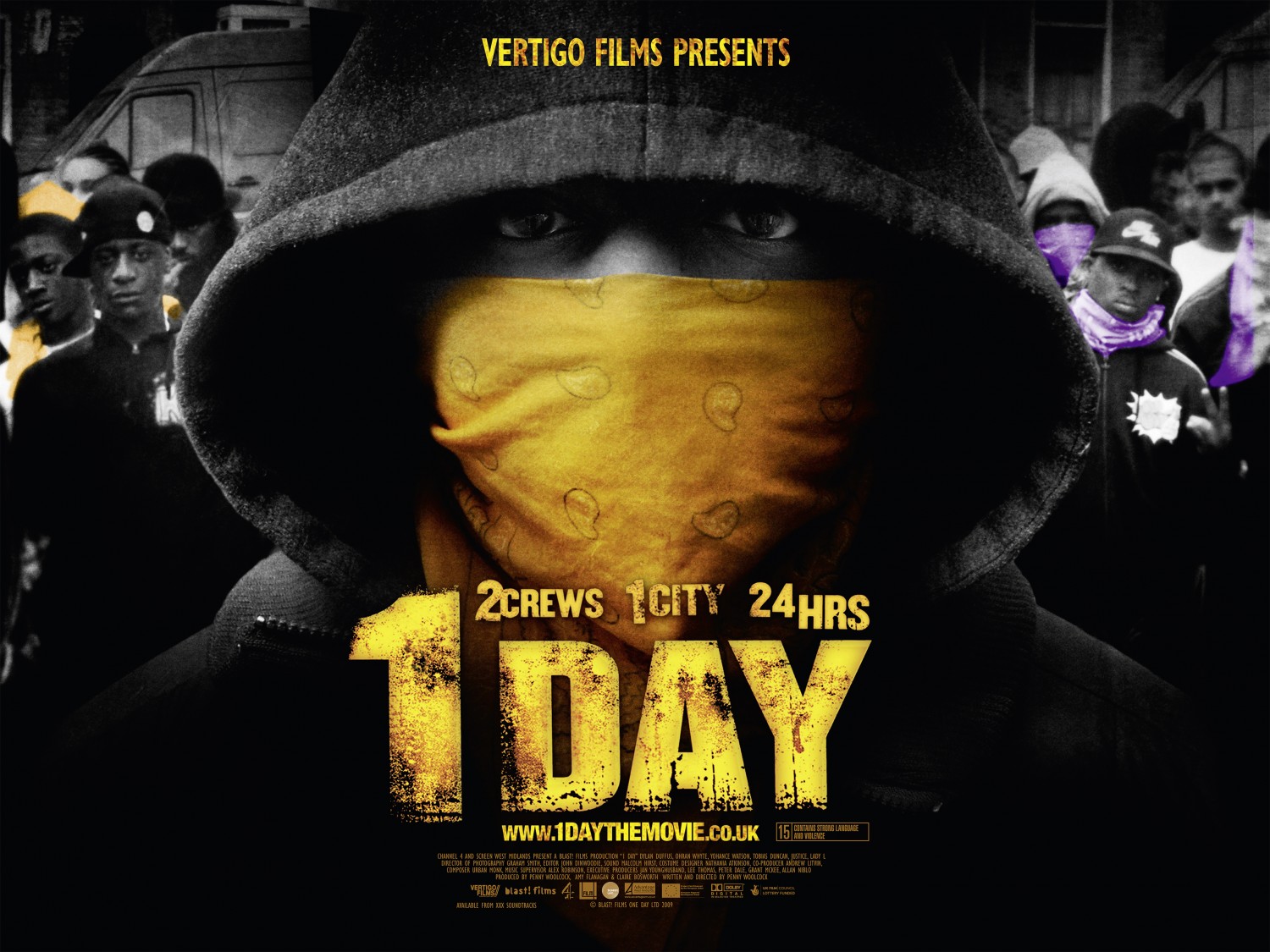 Extra Large Movie Poster Image for 1 Day 