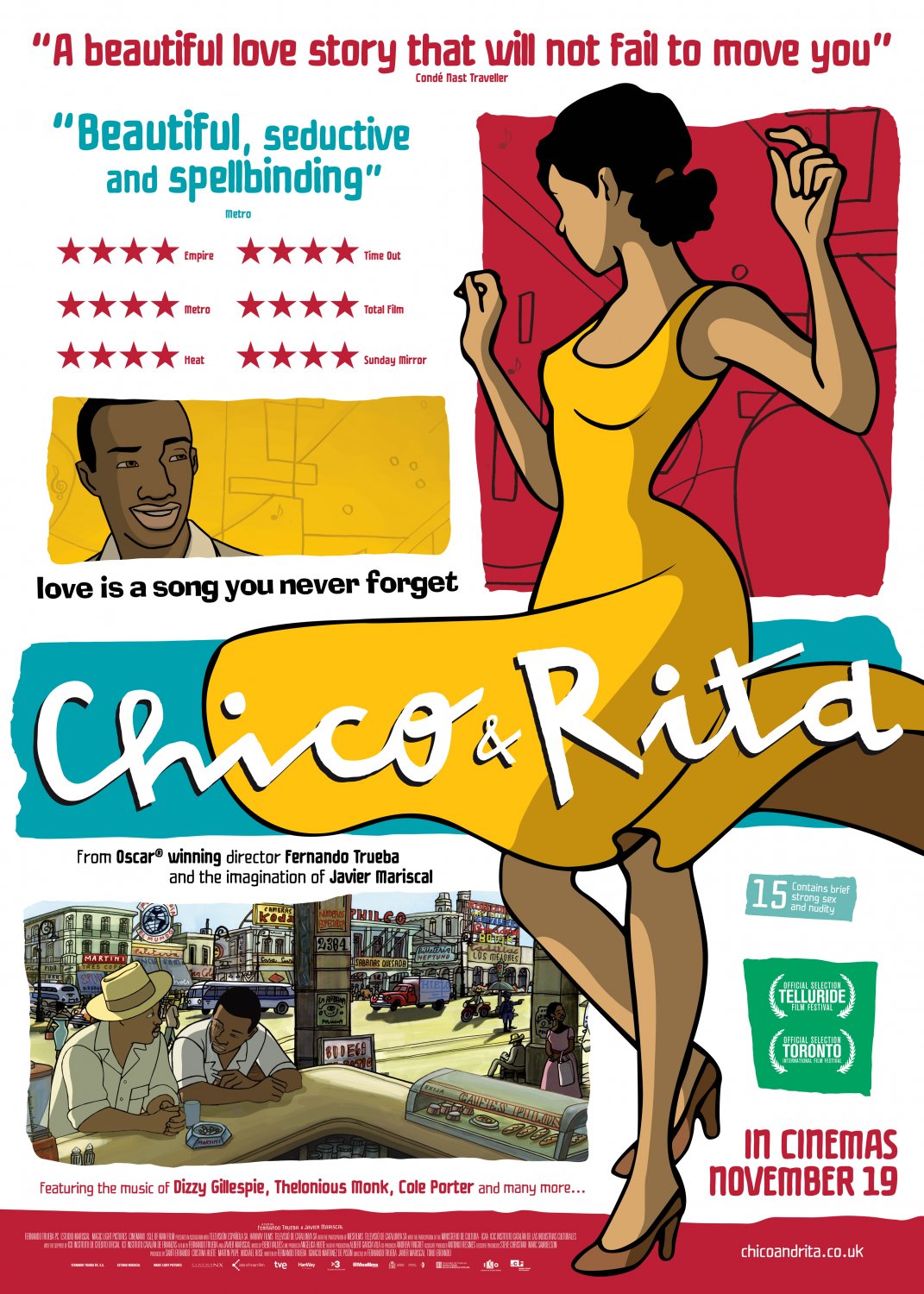 Extra Large Movie Poster Image for Chico & Rita (#1 of 2)