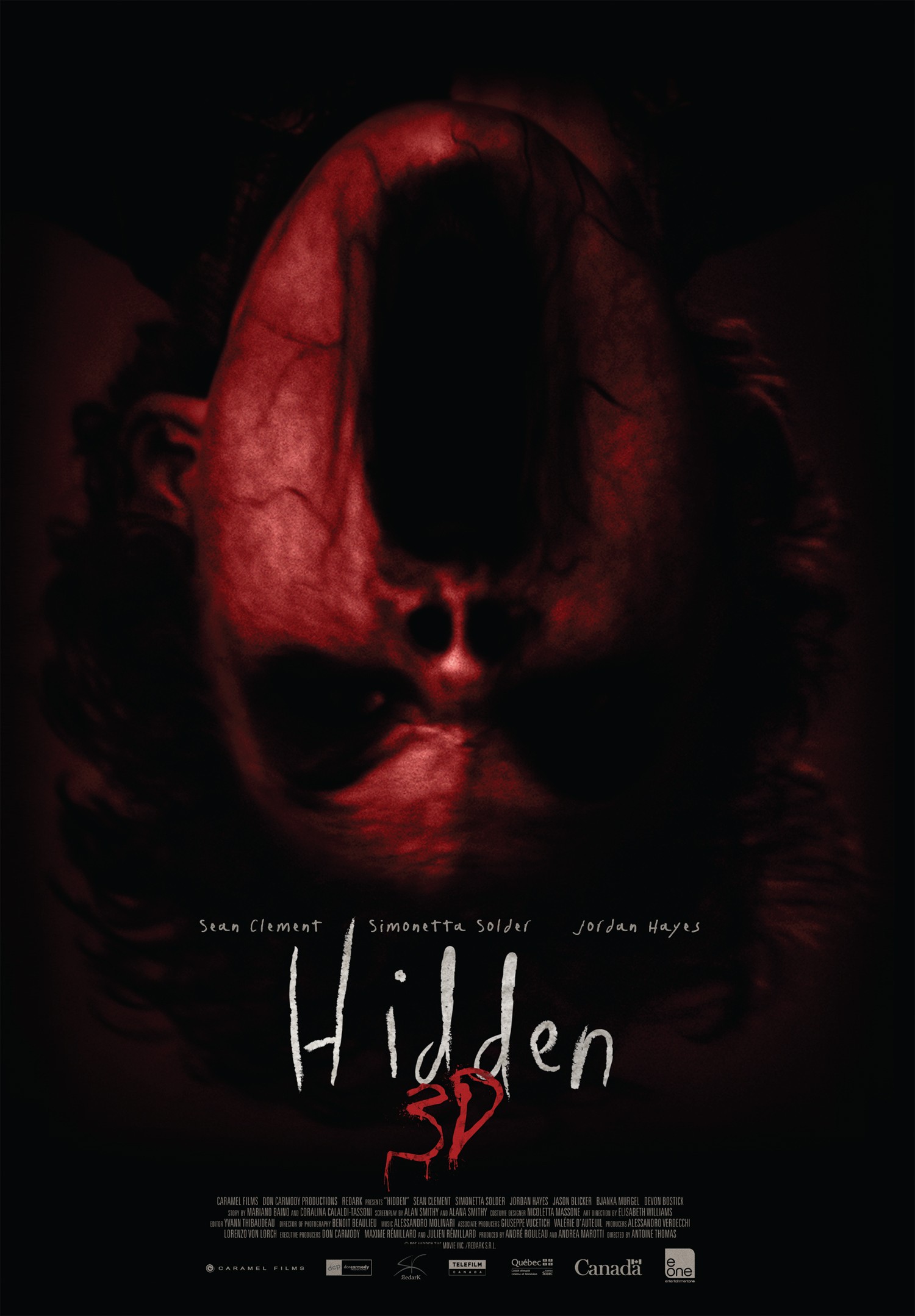 Mega Sized Movie Poster Image for Hidden 3D (#1 of 4)