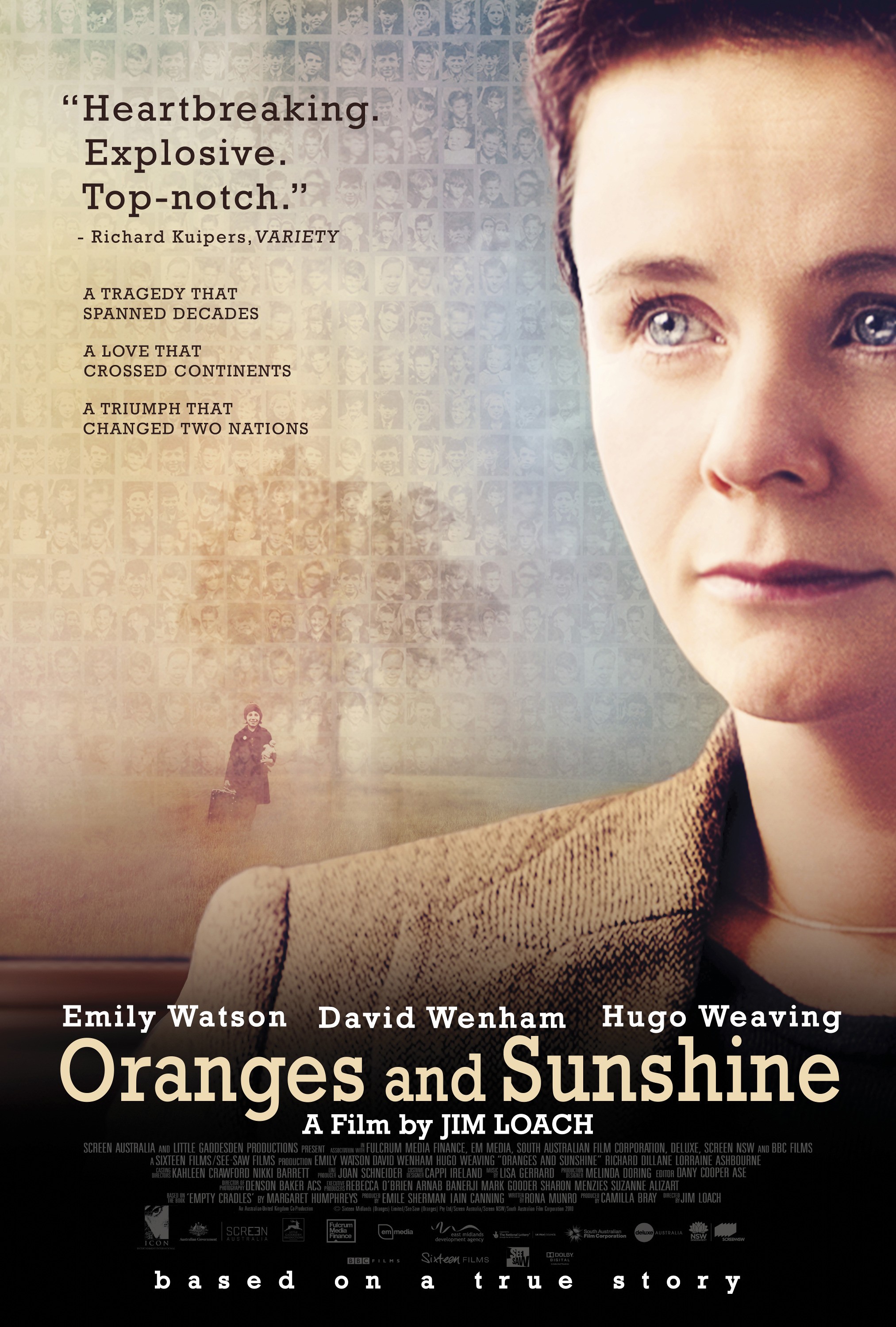 Mega Sized Movie Poster Image for Oranges and Sunshine (#1 of 3)