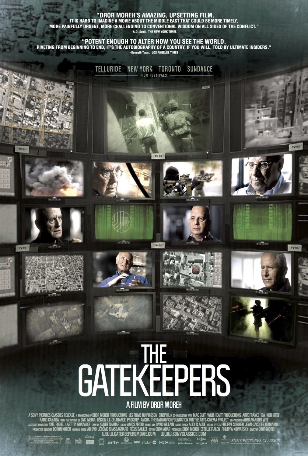 Extra Large Movie Poster Image for The Gatekeepers (#1 of 2)