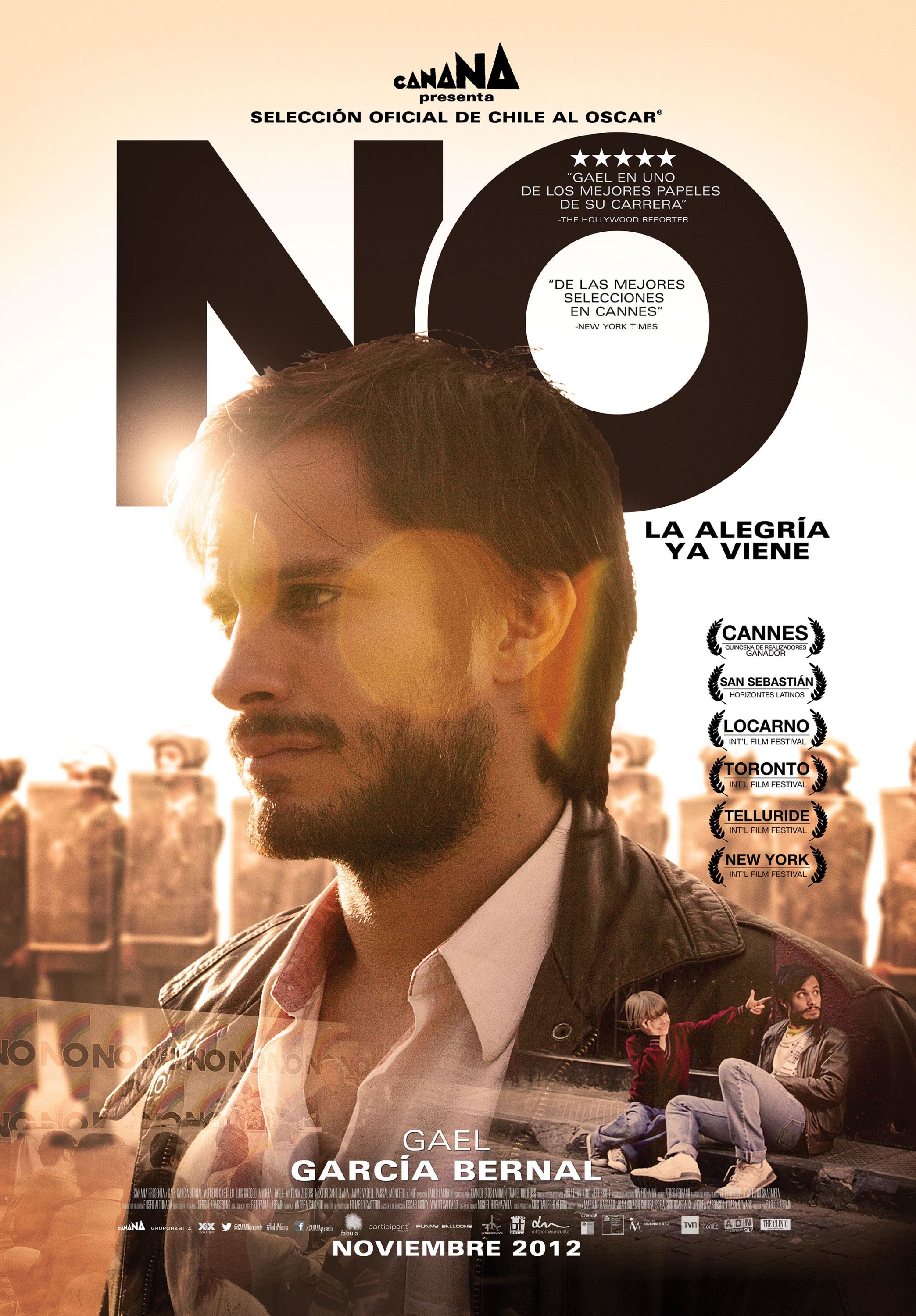 Mega Sized Movie Poster Image for No (#3 of 6)