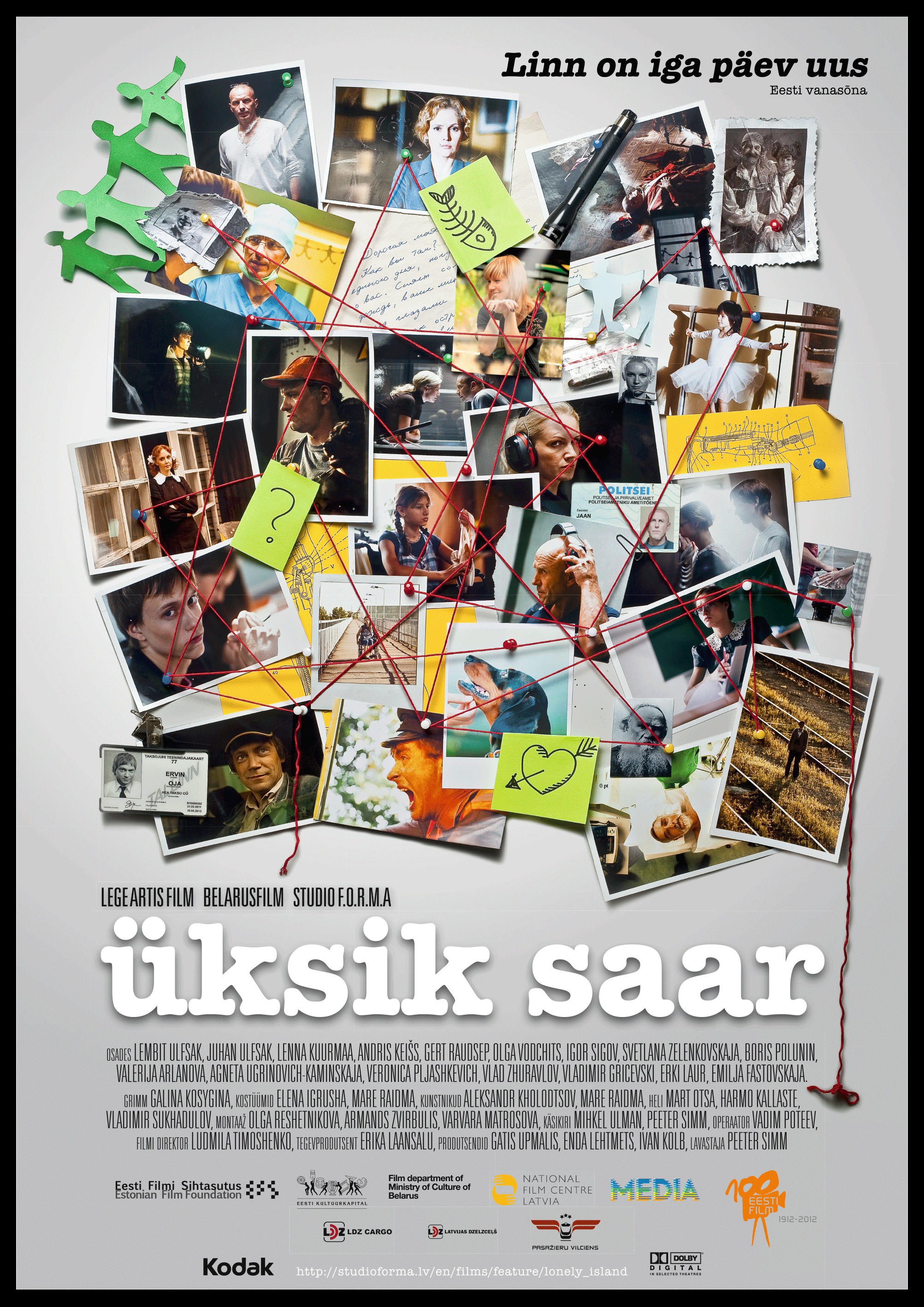 Mega Sized Movie Poster Image for Odinokiy ostrov 