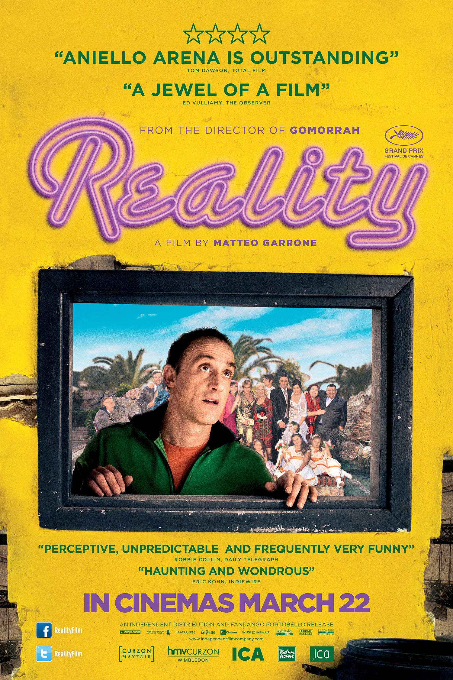 Mega Sized Movie Poster Image for Reality (#4 of 7)