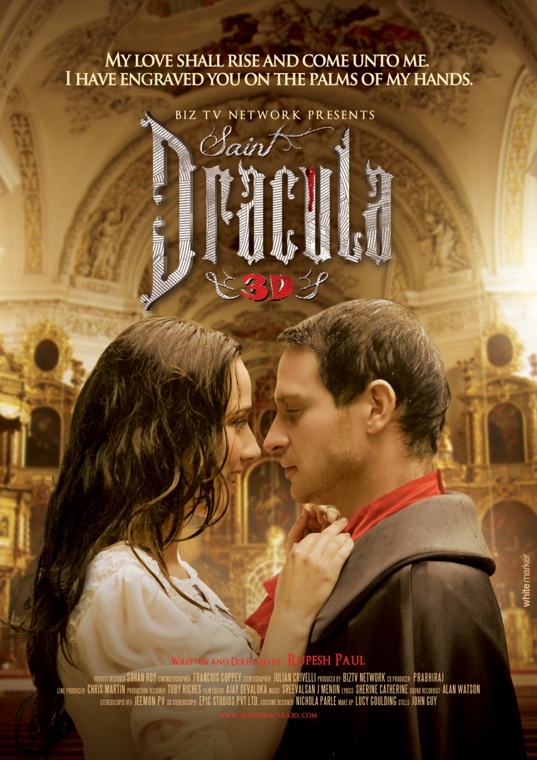 Extra Large Movie Poster Image for Saint Dracula 3D