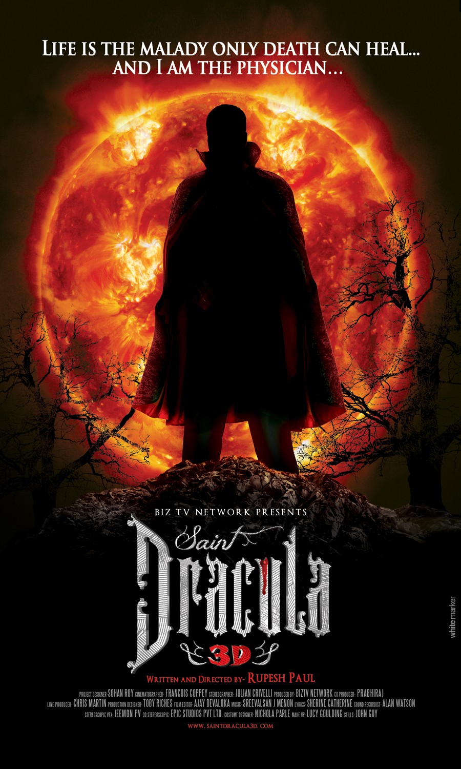 Extra Large Movie Poster Image for Saint Dracula 3D (#3 of 10)