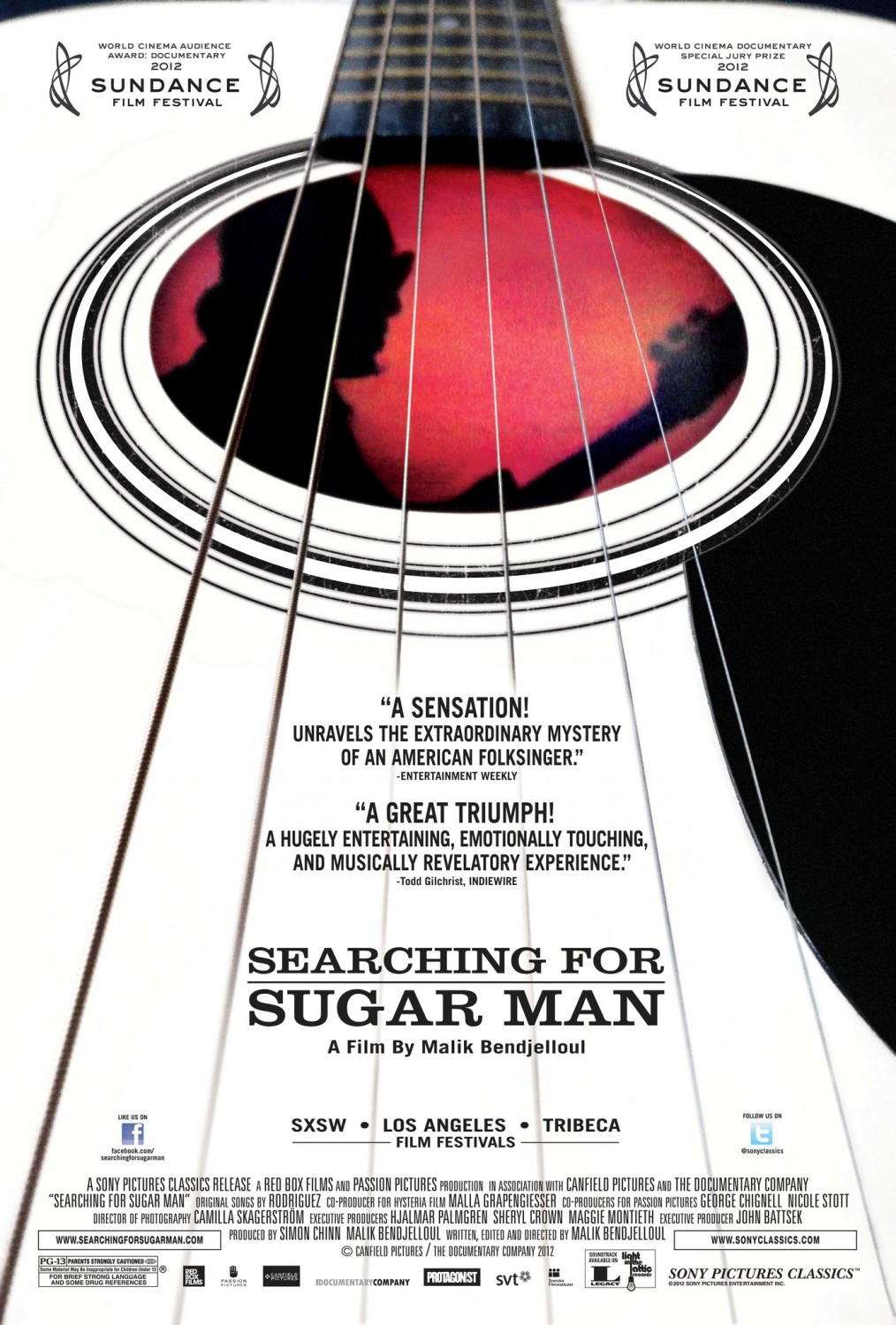 Extra Large Movie Poster Image for Searching for Sugar Man (#1 of 4)
