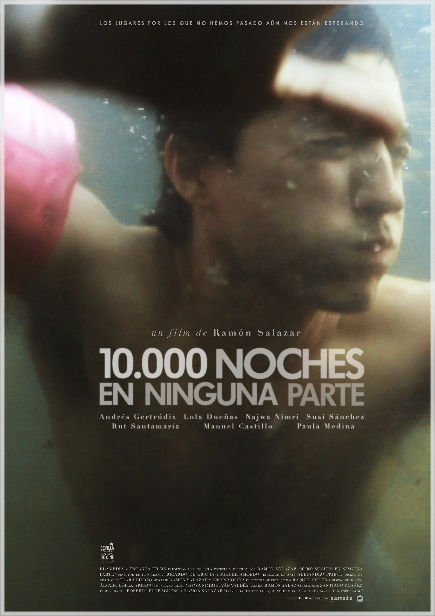 Mega Sized Movie Poster Image for 10.000 noches en ninguna parte 