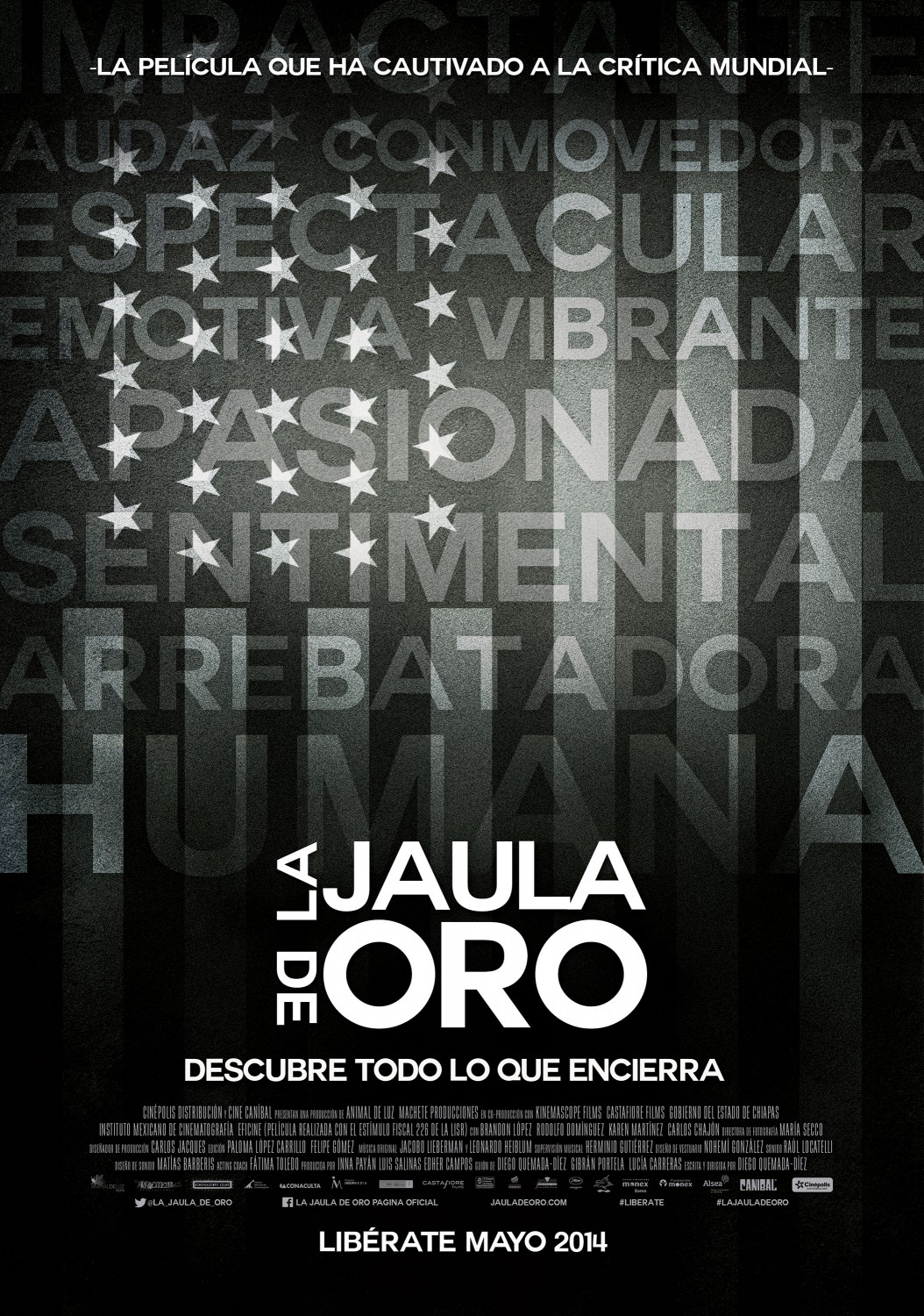 Extra Large Movie Poster Image for La jaula de oro (#4 of 8)