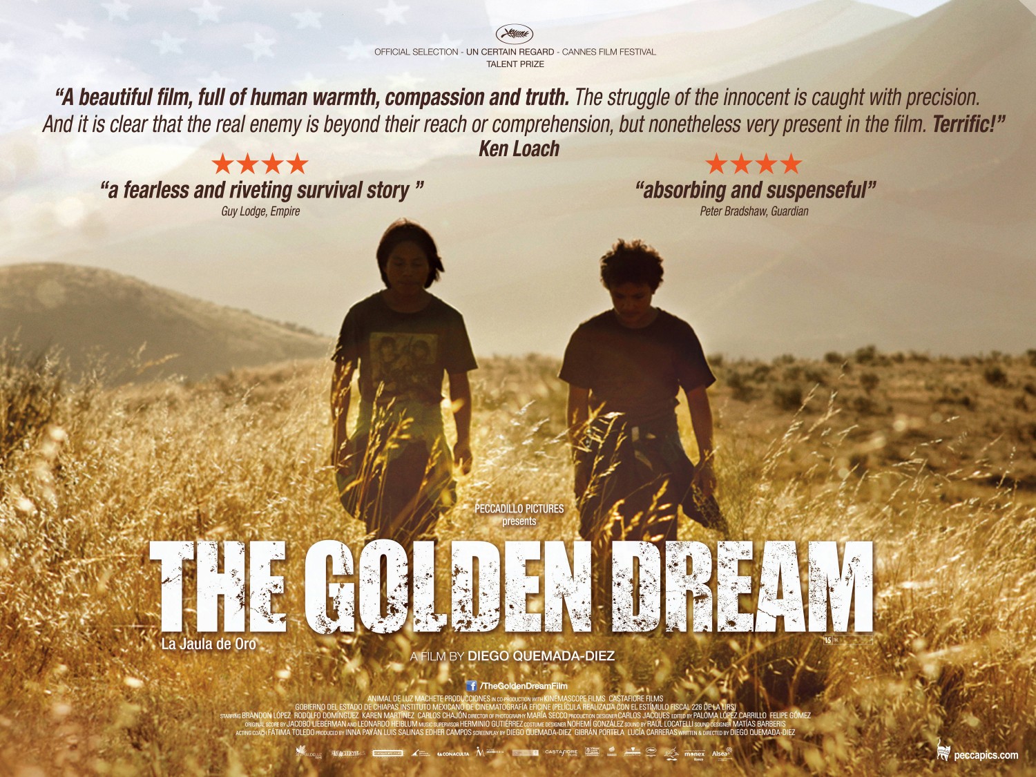 Extra Large Movie Poster Image for La jaula de oro (#8 of 8)