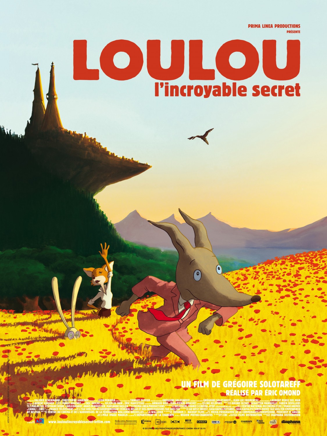 Extra Large Movie Poster Image for Loulou, l'incroyable secret 