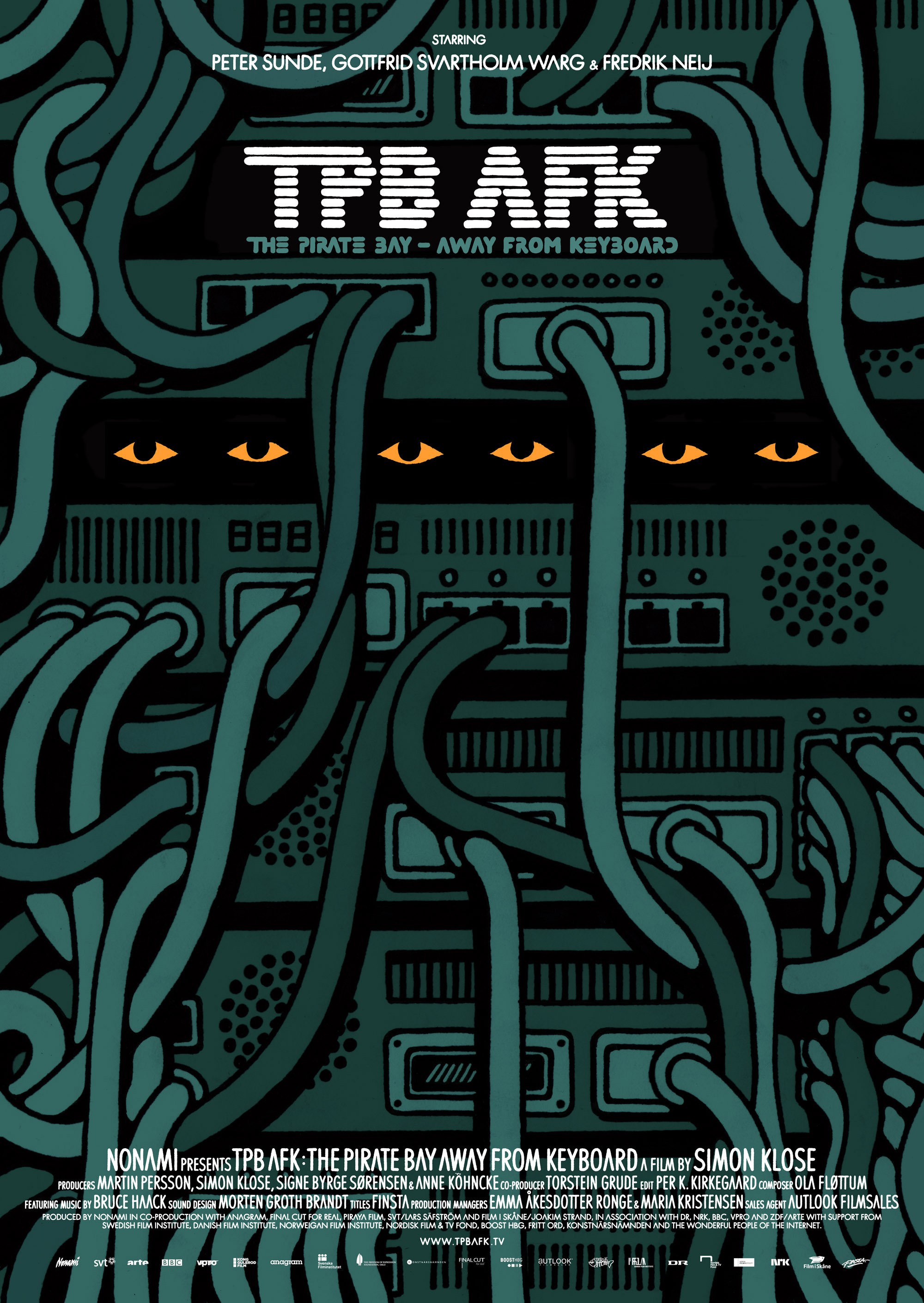 Mega Sized Movie Poster Image for TPB AFK: The Pirate Bay Away from Keyboard 