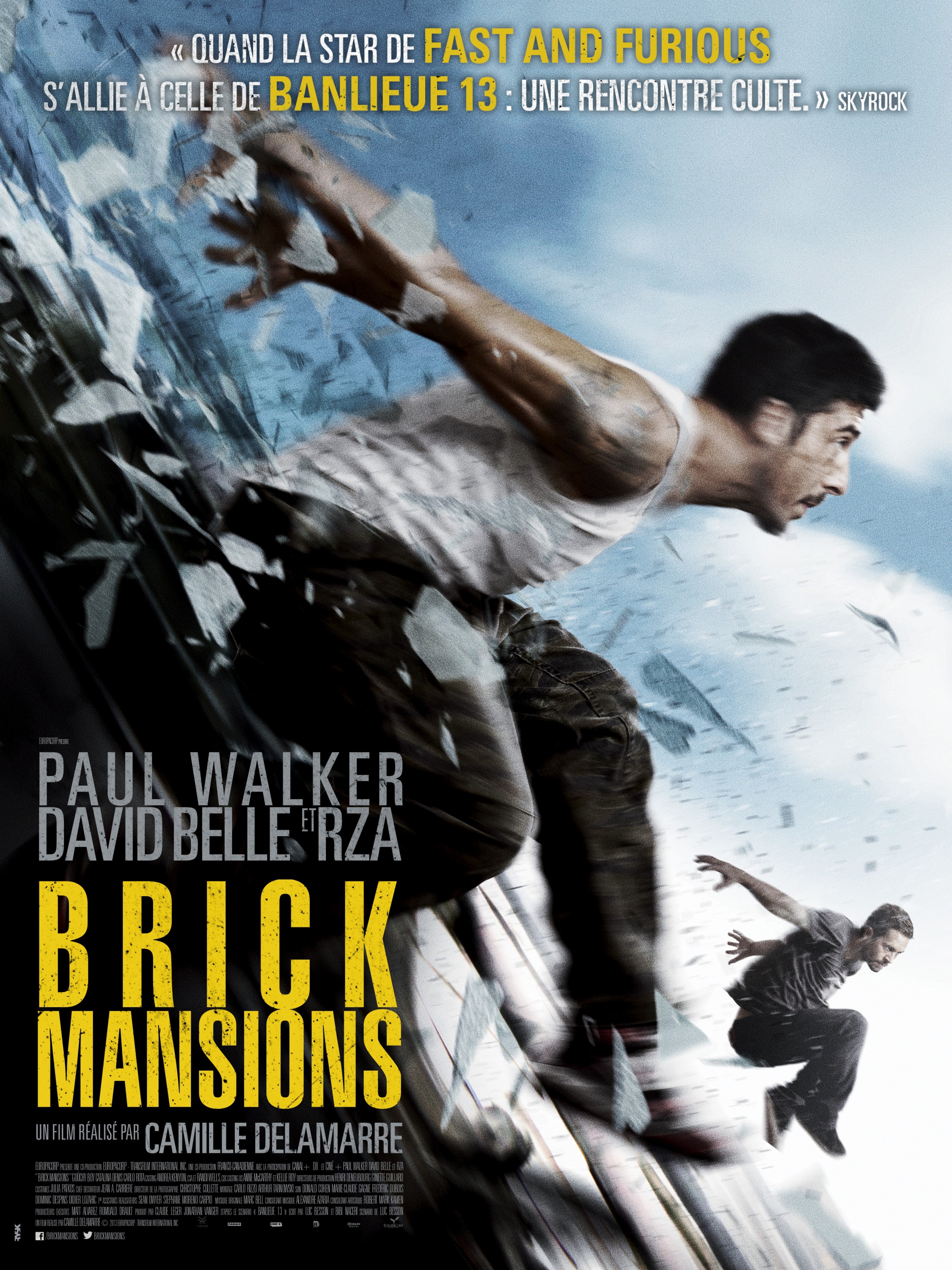 Mega Sized Movie Poster Image for Brick Mansions (#3 of 9)