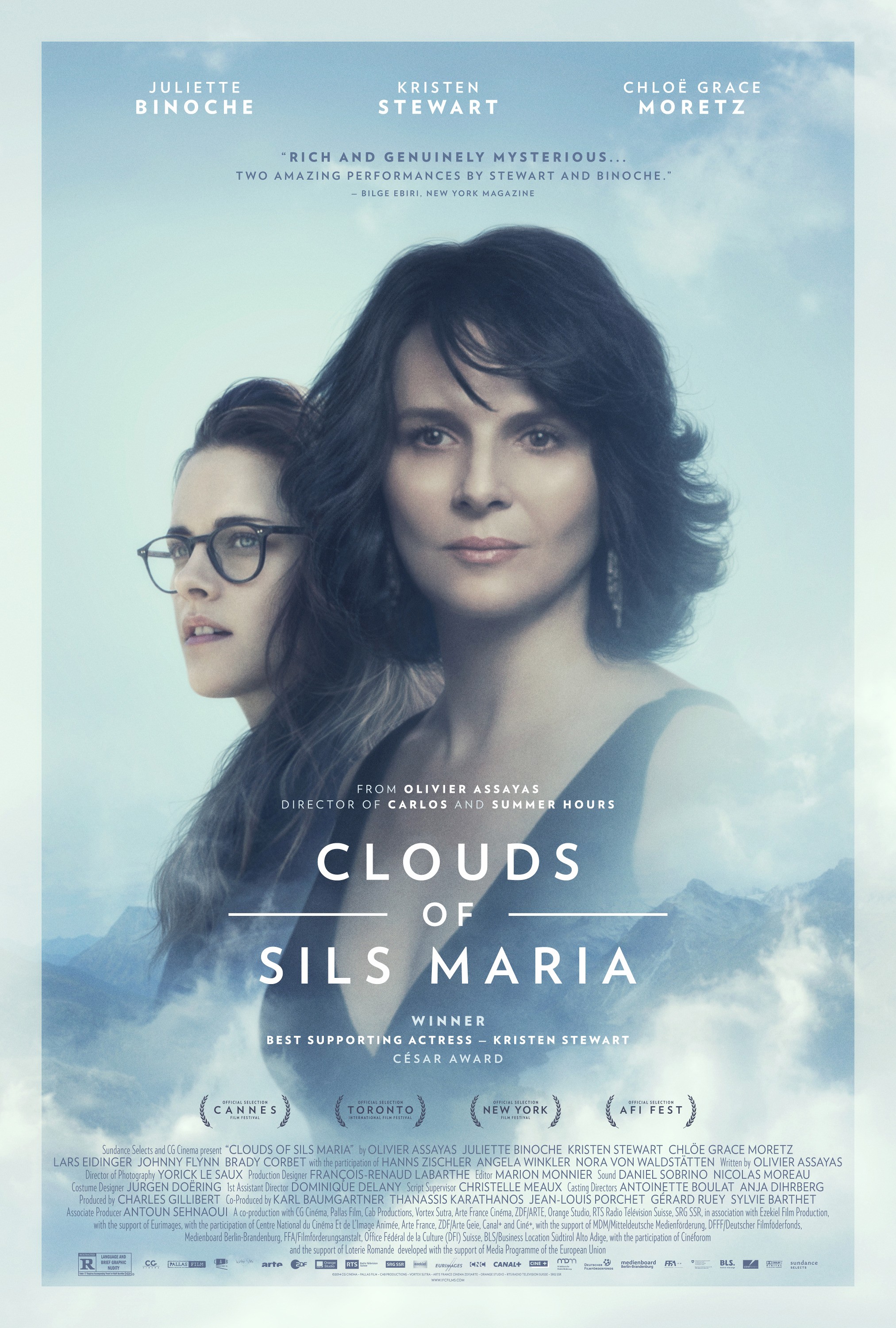 Mega Sized Movie Poster Image for Clouds of Sils Maria (#6 of 6)