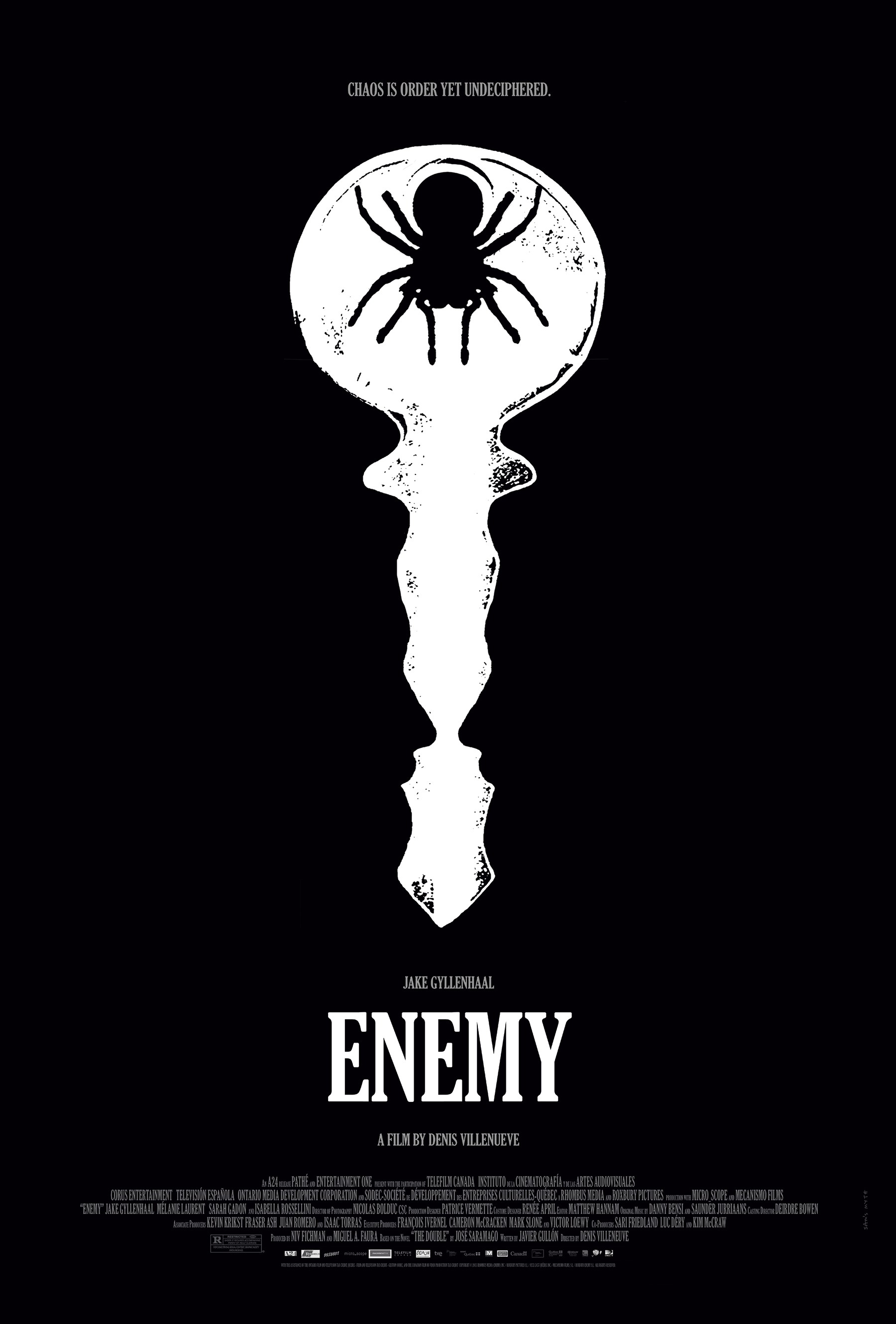 Mega Sized Movie Poster Image for Enemy (#4 of 8)