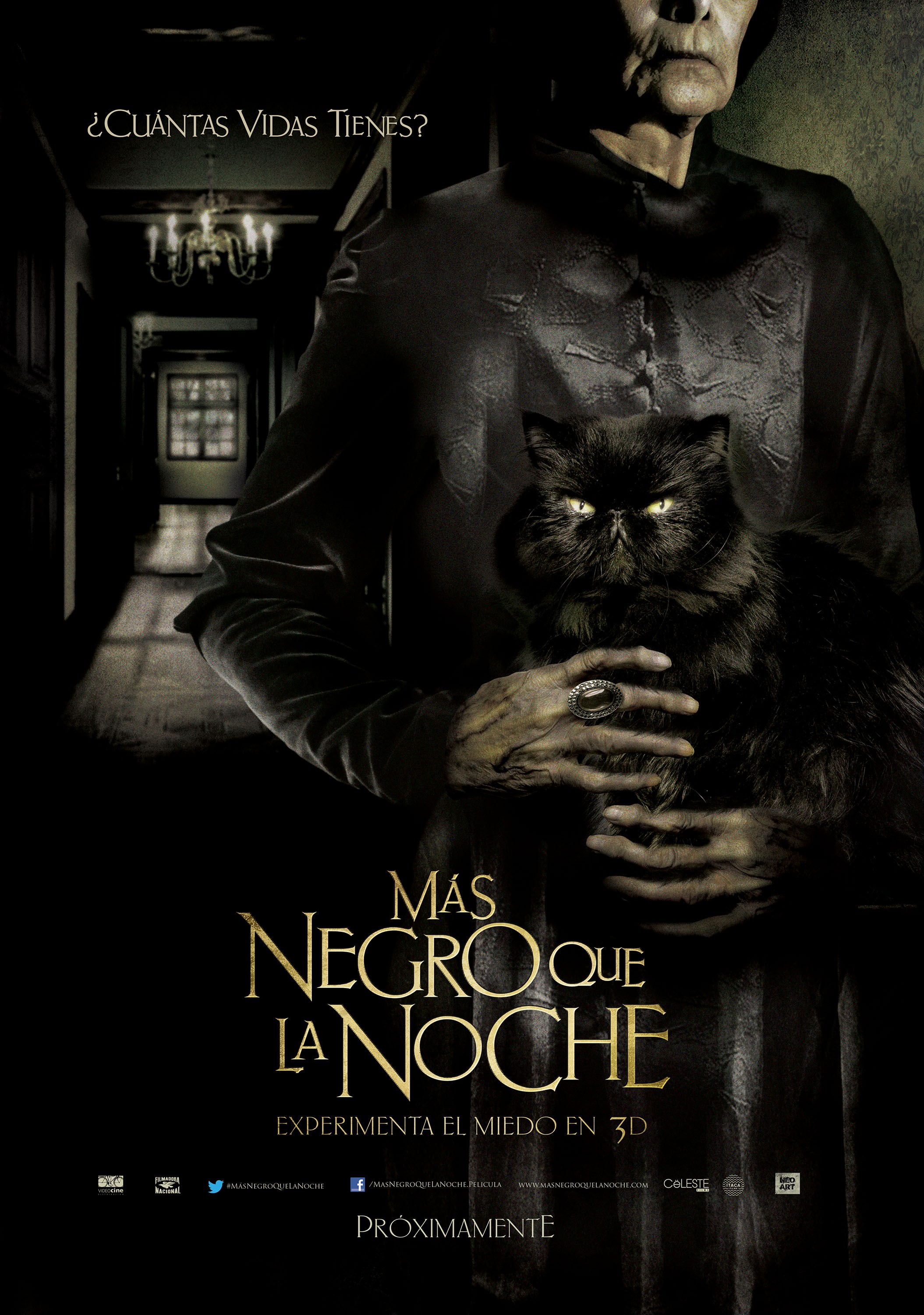 Mega Sized Movie Poster Image for Más negro que la noche (#1 of 6)