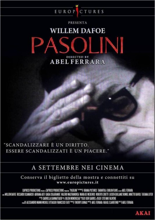 Pasolini Movie Poster