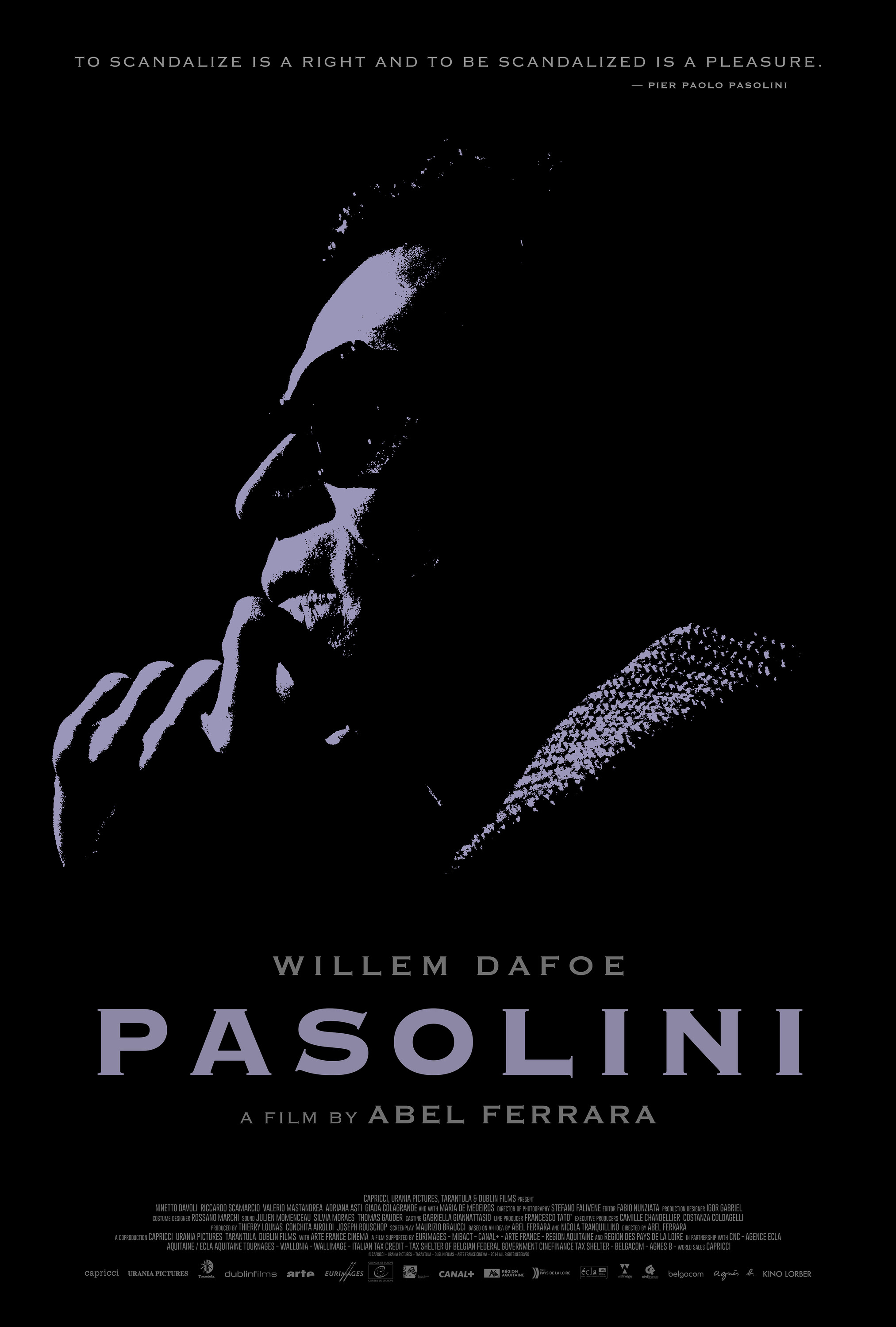 Mega Sized Movie Poster Image for Pasolini (#5 of 5)