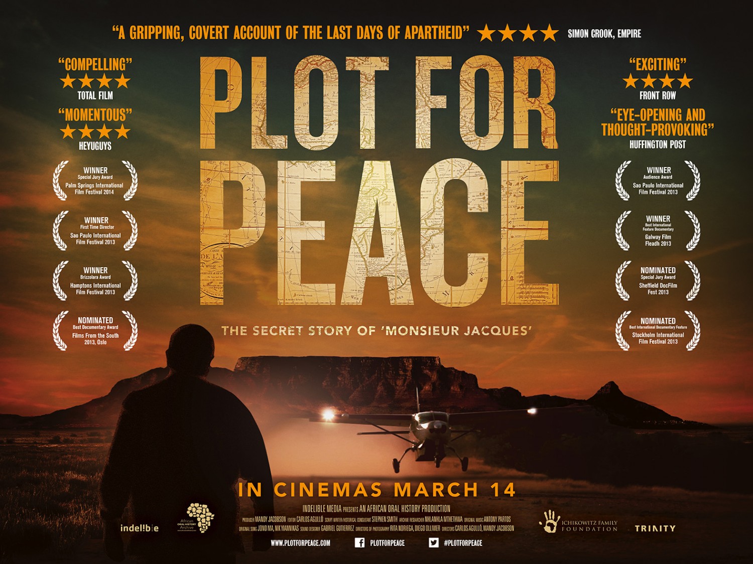Extra Large Movie Poster Image for Plot for Peace (#2 of 2)