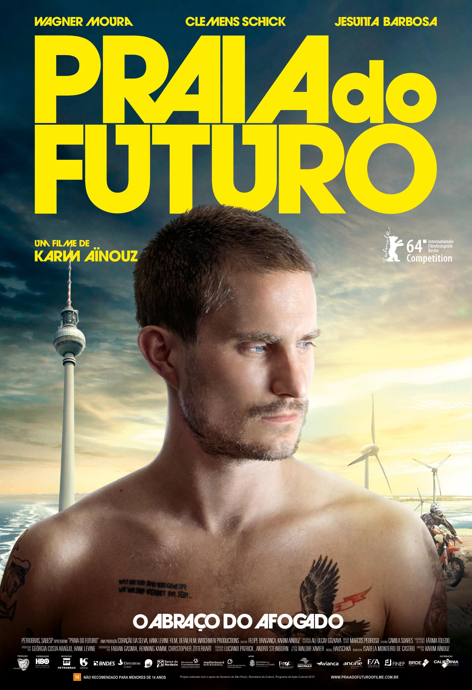 Mega Sized Movie Poster Image for Praia do Futuro (#2 of 4)
