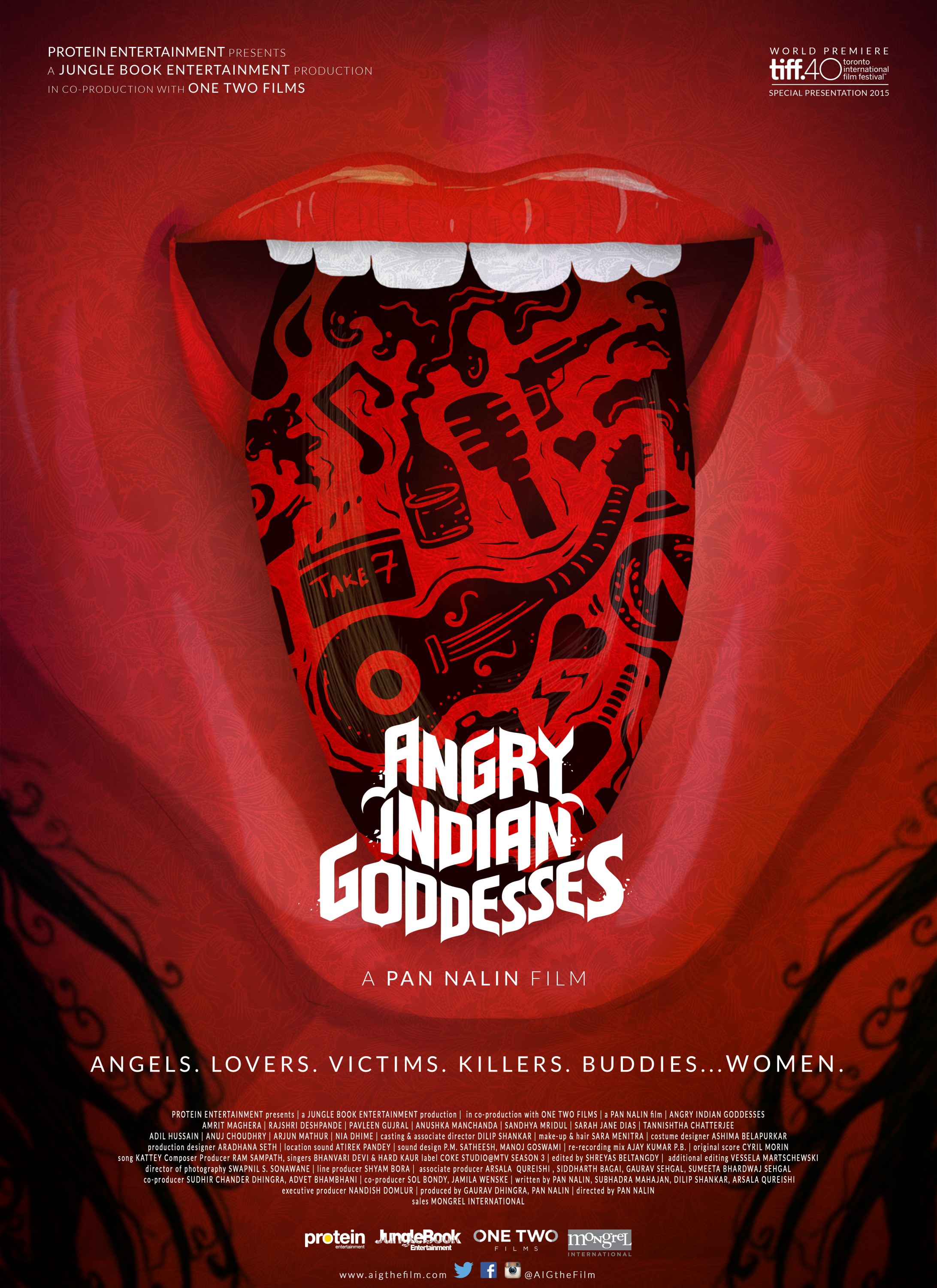 Mega Sized Movie Poster Image for Angry Indian Goddesses (#1 of 2)