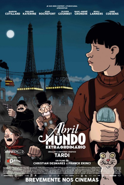 Avril et le monde truqué Movie Poster