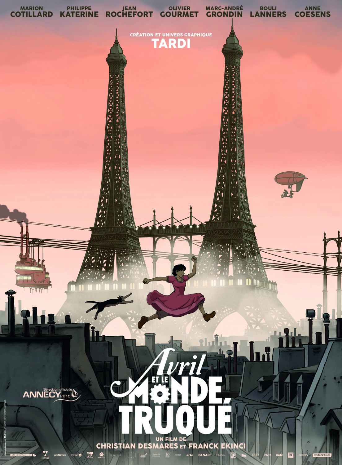 Extra Large Movie Poster Image for Avril et le monde truqué (#1 of 2)